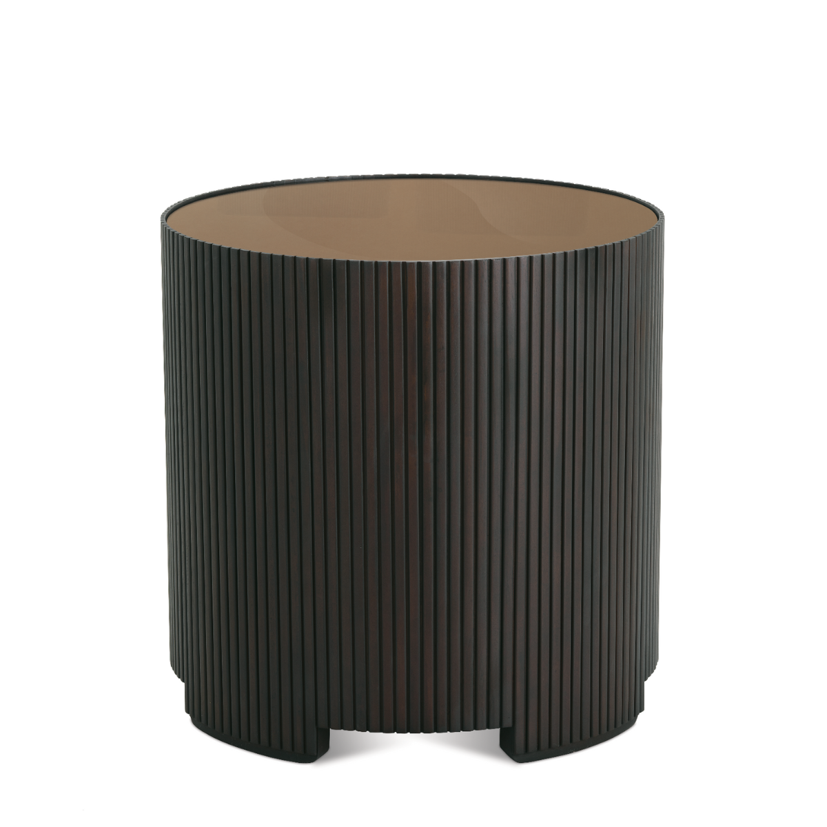 Urban Natural - Kindred Glass Top End Table