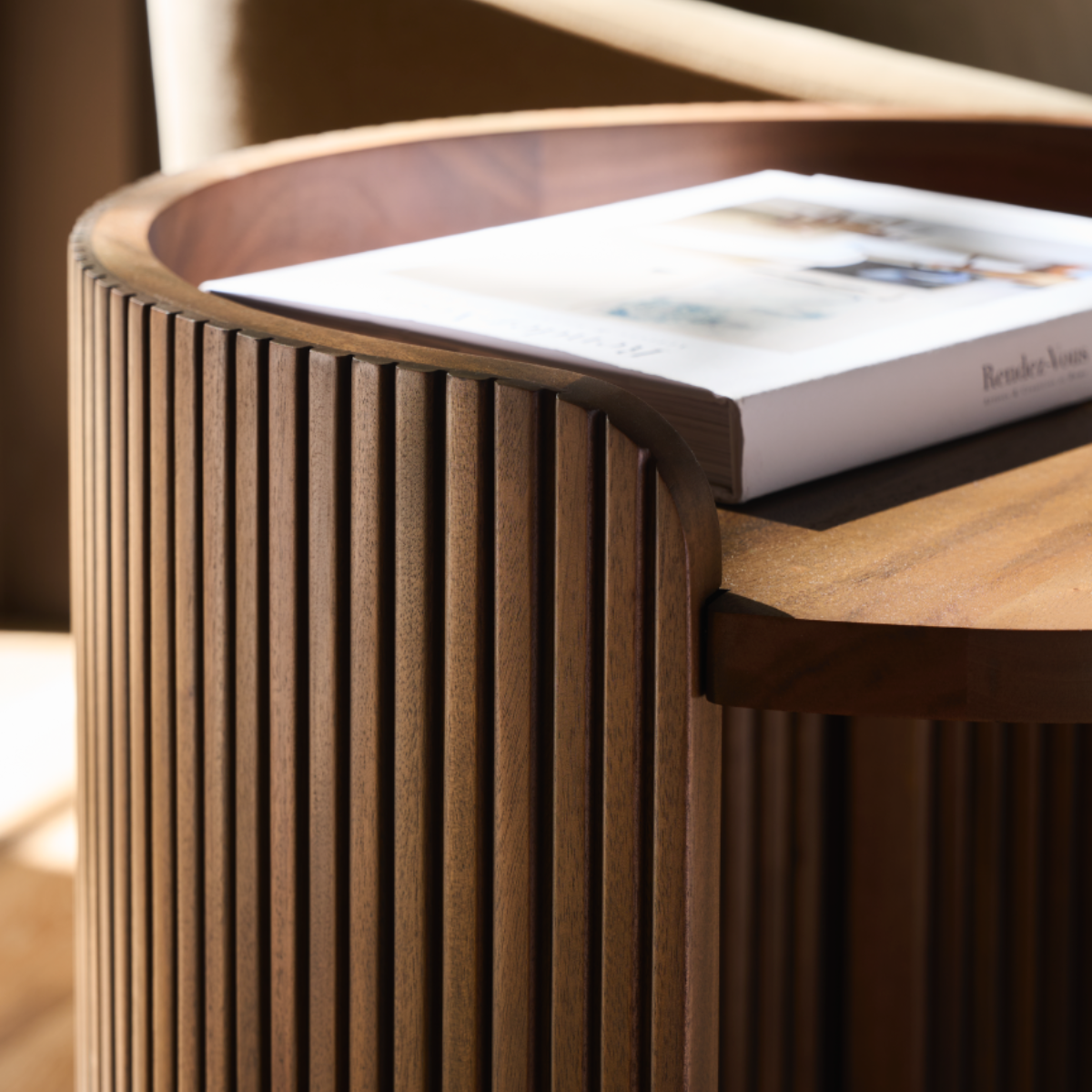 Urban Natural - Kindred Round End Table