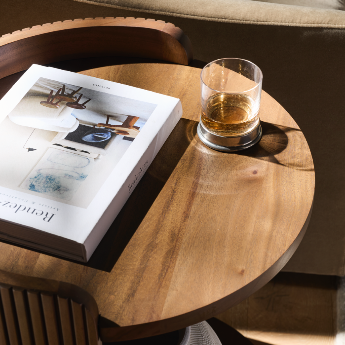 Urban Natural - Kindred Round End Table