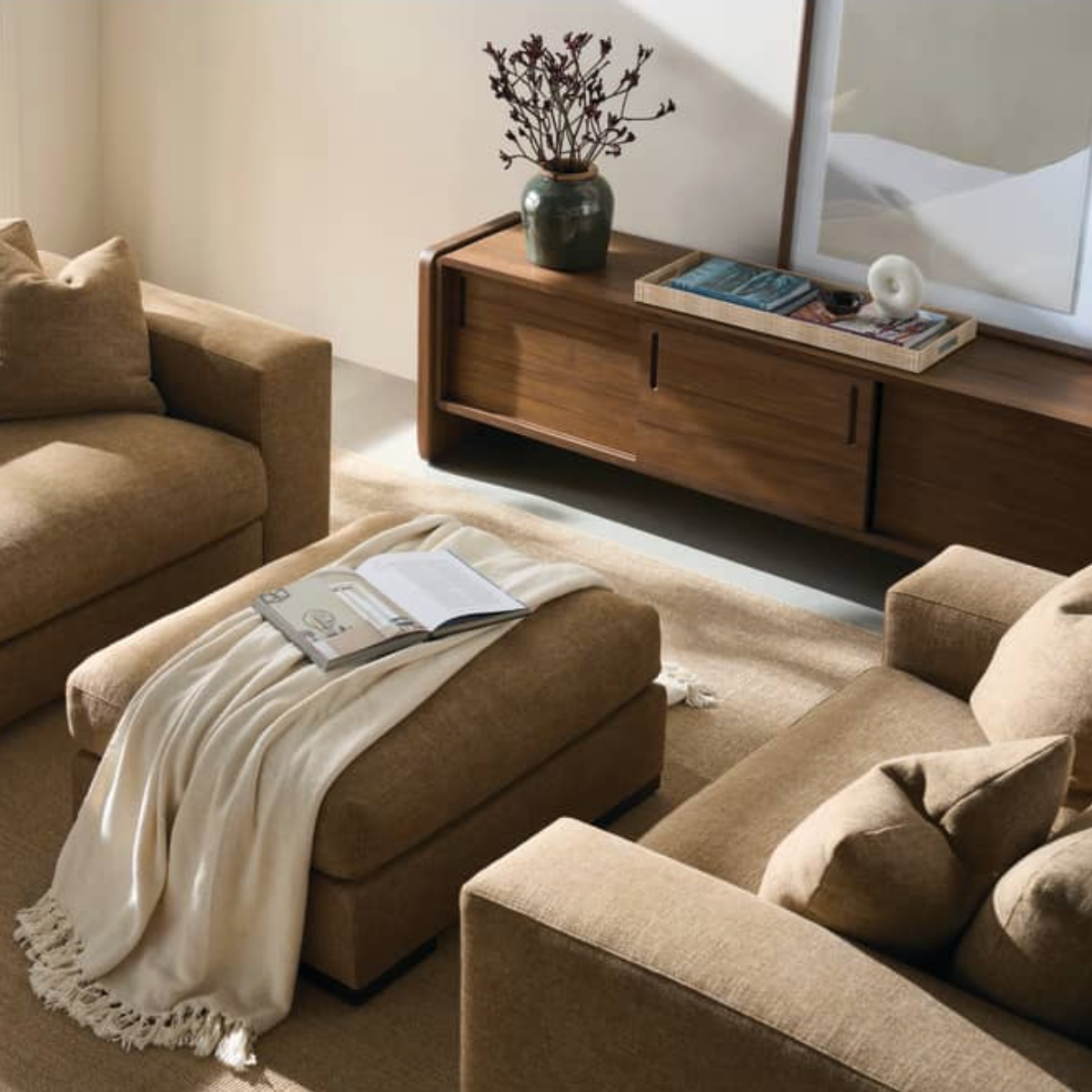 Urban Natural - Nova Sliding Door Credenza