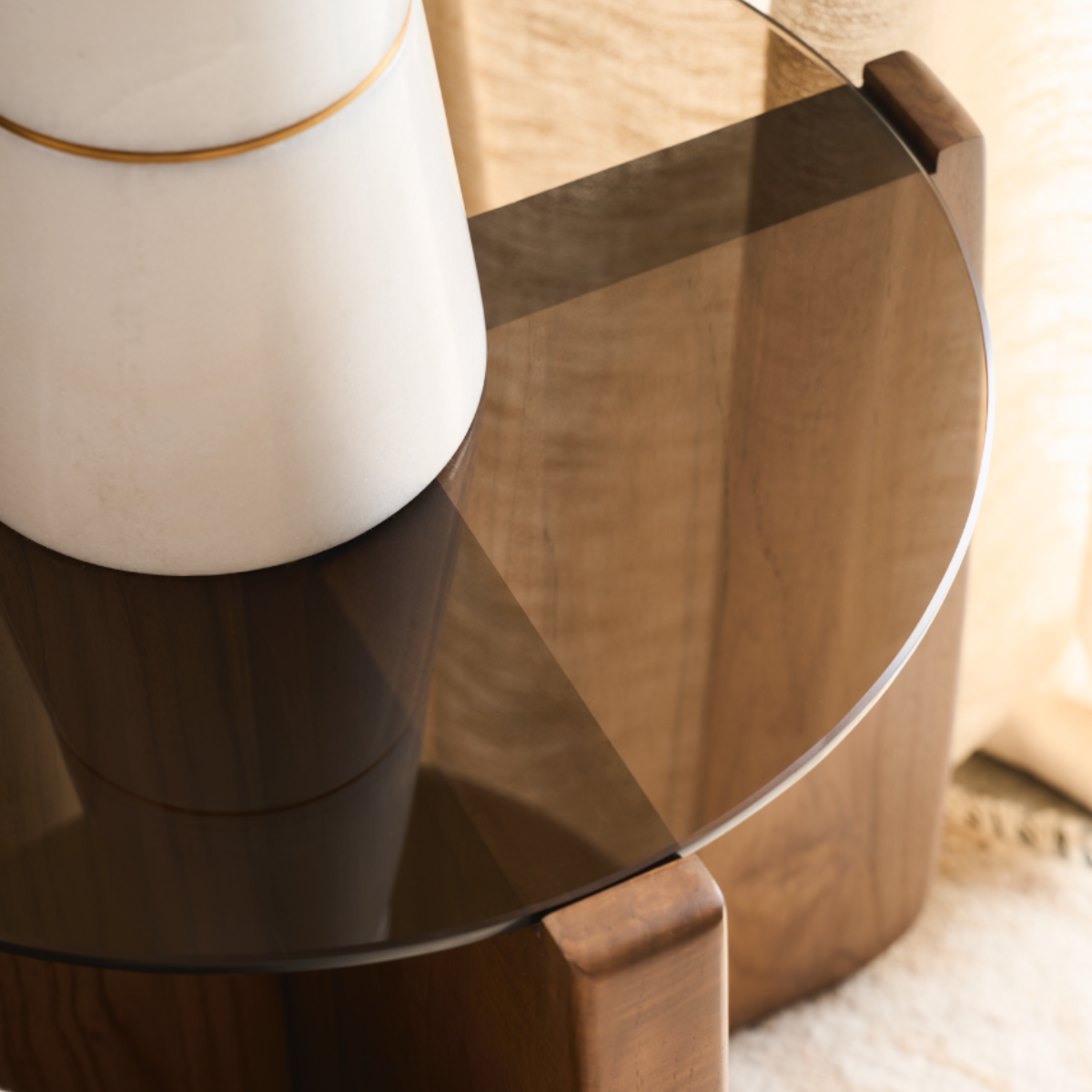 Urban Natural - Nova Round End Table