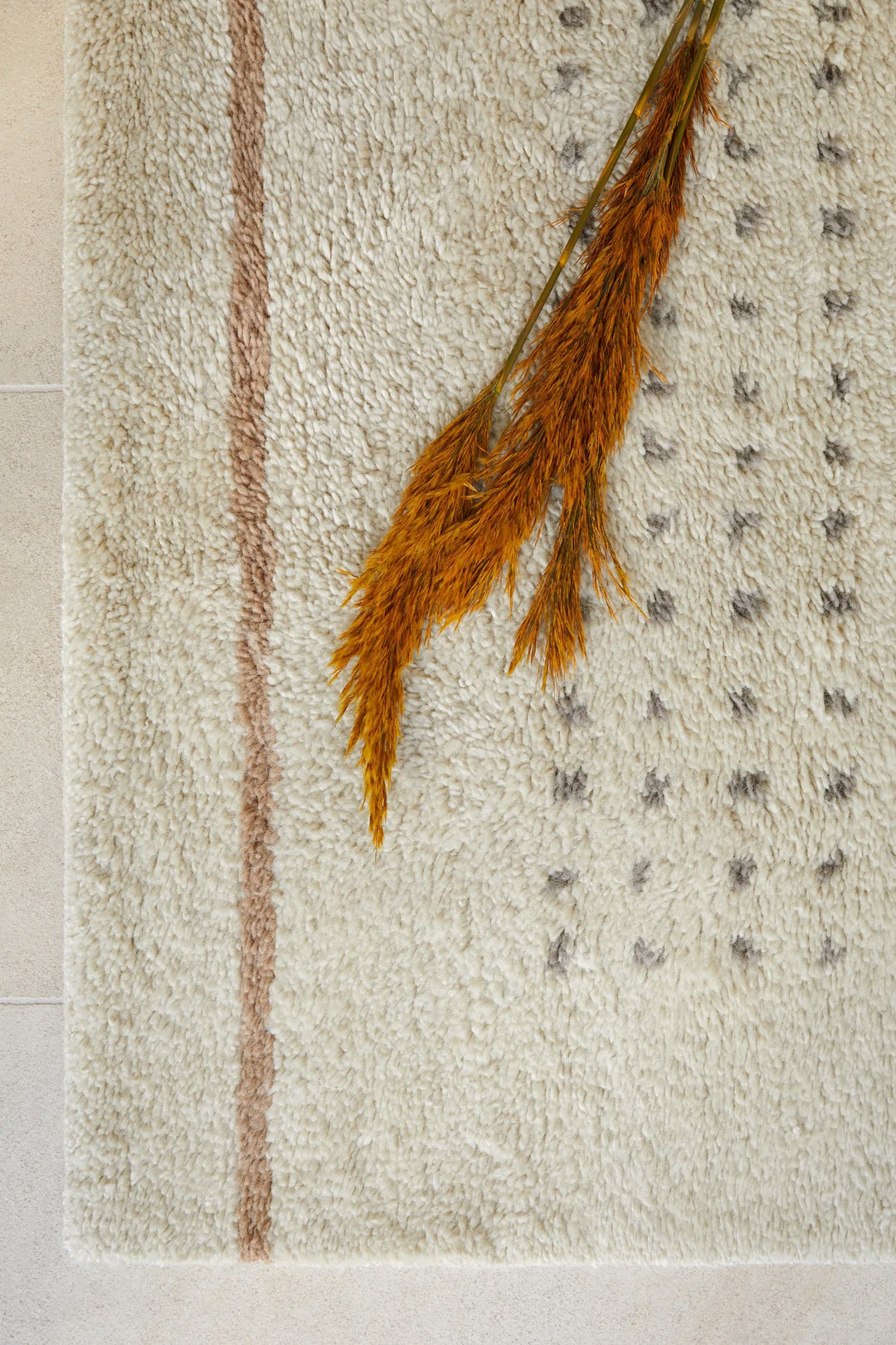 Lulu and Georgia - Rina Hand - Knotted Wool - Blend Moroccan Rug