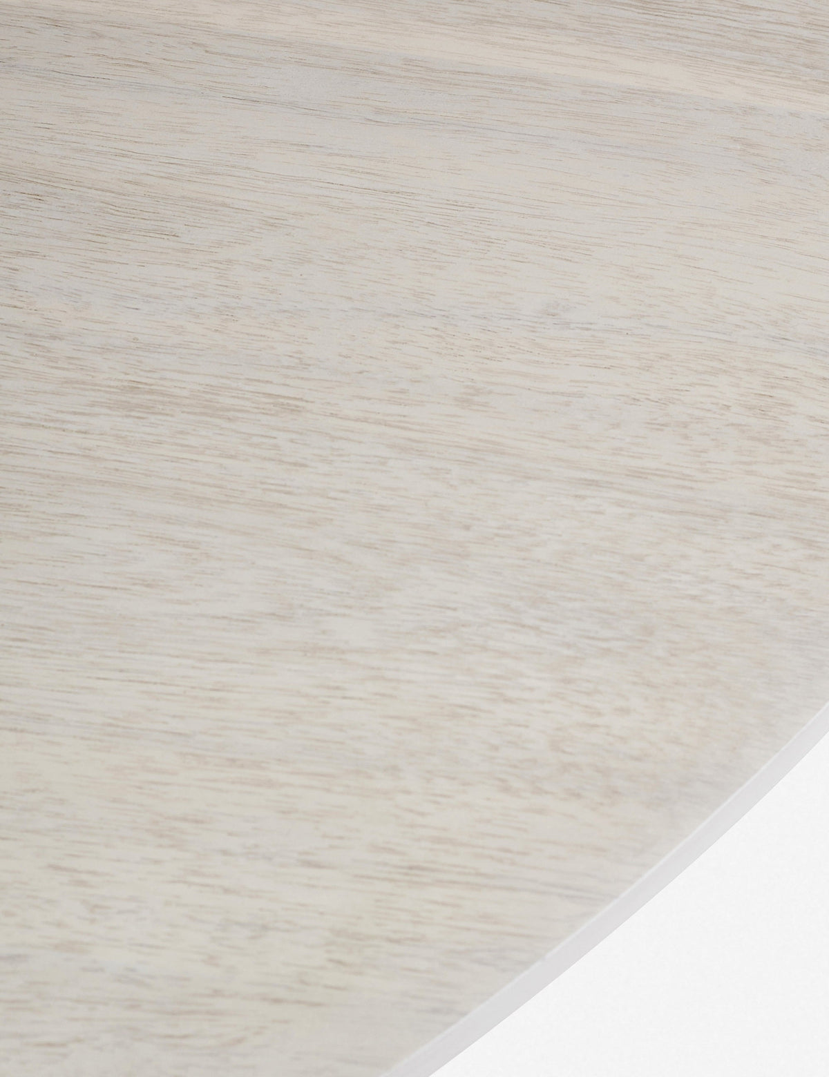 Lulu and Georgia - Open Box: Rutherford Round Dining Table, White Wash