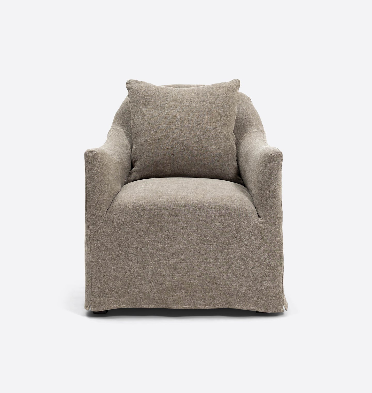 Amber Interiors - Luna Slipcovered Chair