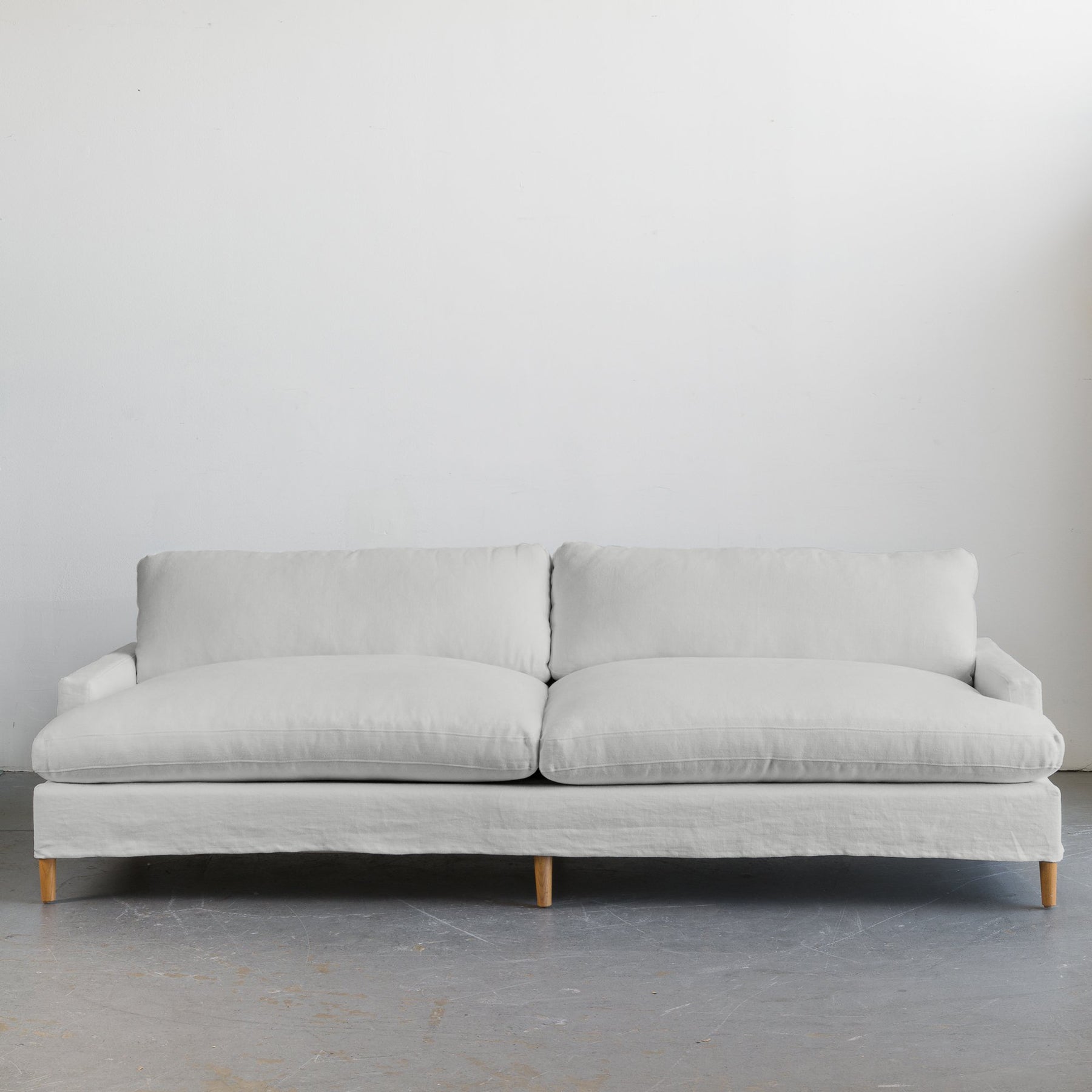 Amber Interiors - Billie Slipcovered Sofa
