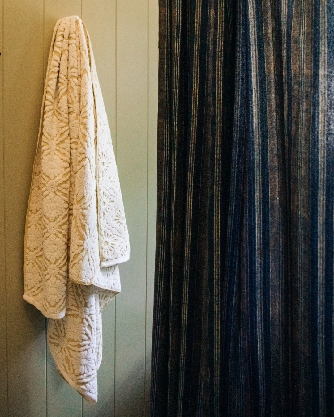 Nicky Kehoe - Shower Curtain in Izumi Stripe