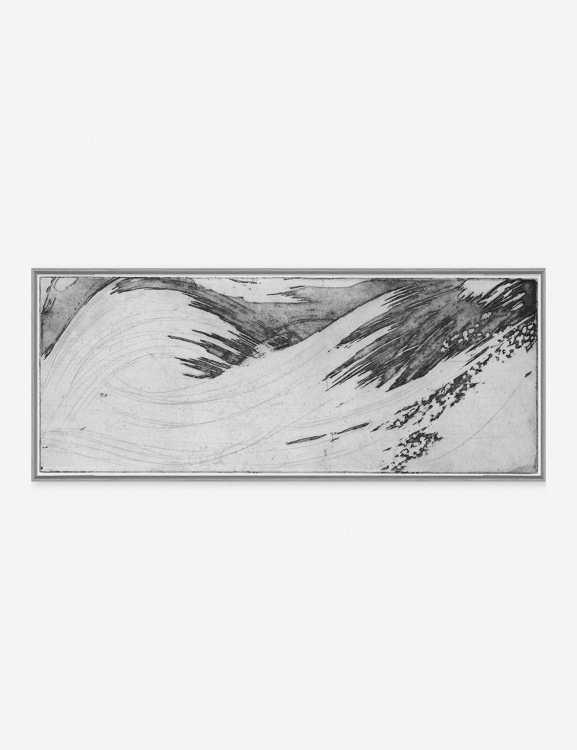 Lulu and Georgia - Silver Waves Wall Art by Kira Appelhans