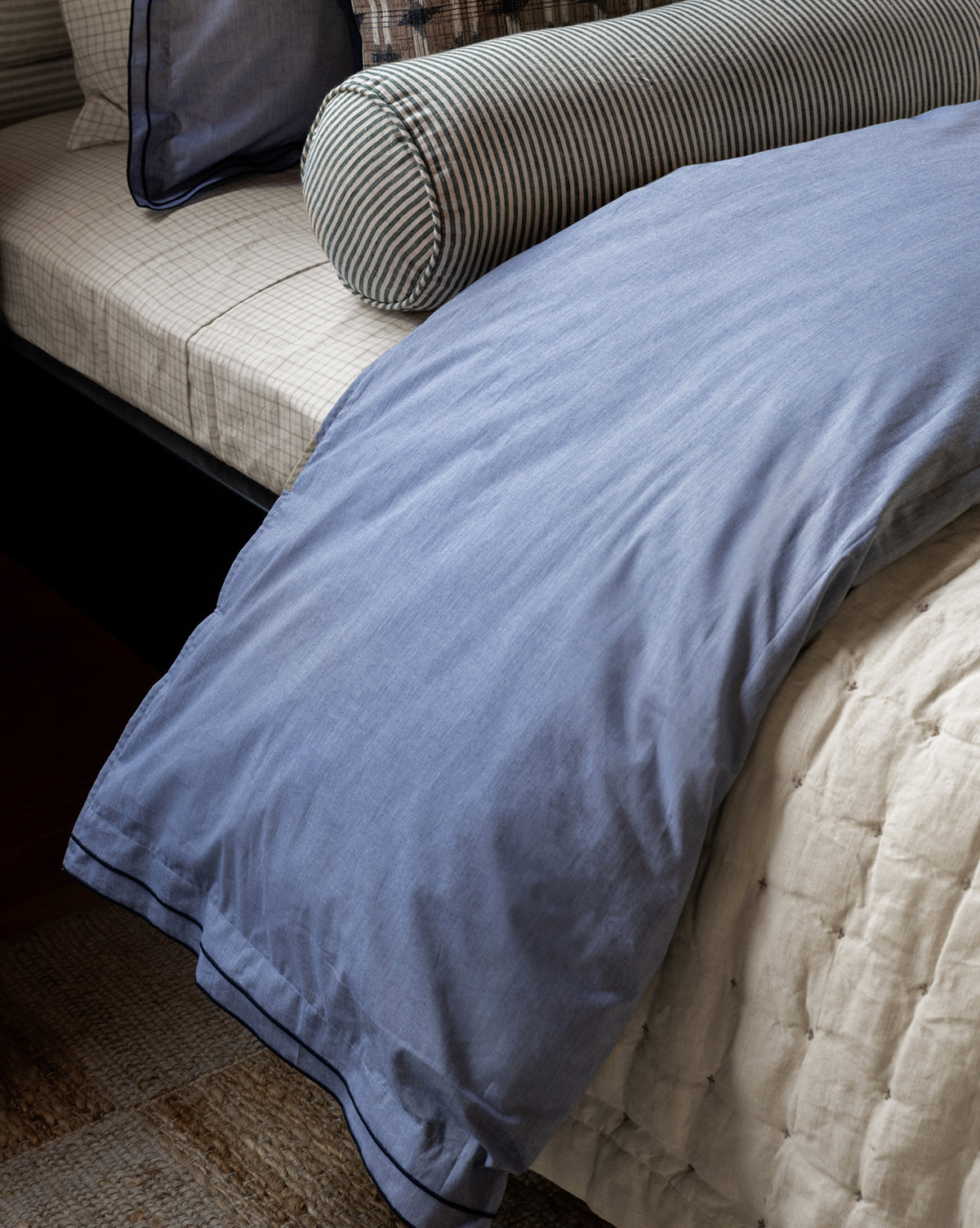 McGee & Co - Devlin Chambray Duvet Cover
