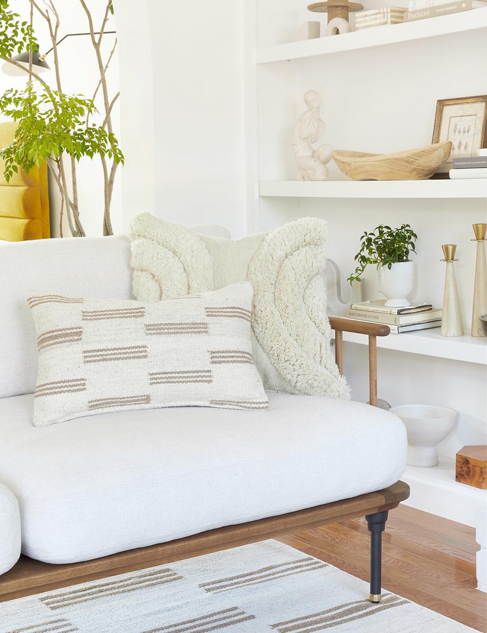 Lulu and Georgia - Stripe Break Pillow by Sarah Sherman Samuel