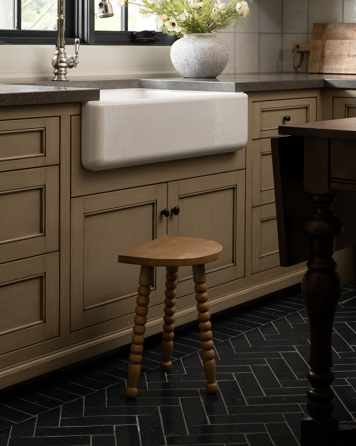 McGee & Co - Alice Honey Wood Stool