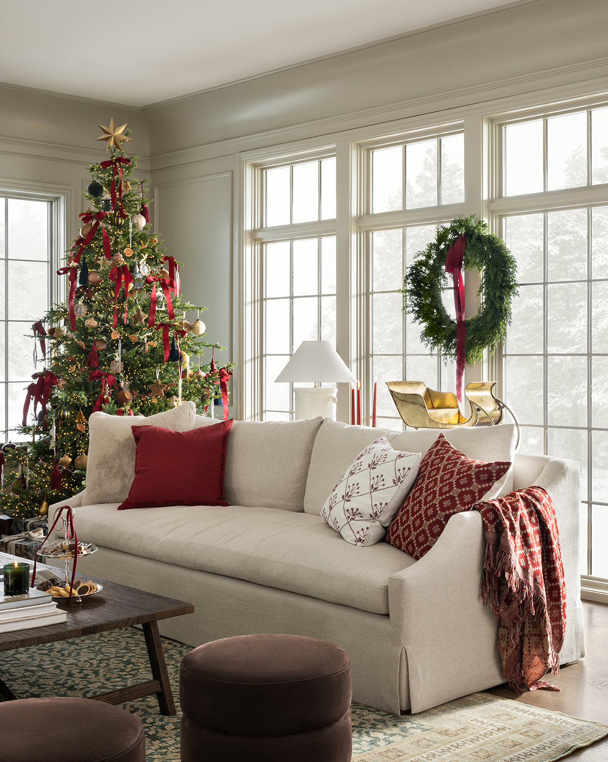 McGee & Co - Everleigh Slipcover Sofa 96.5"