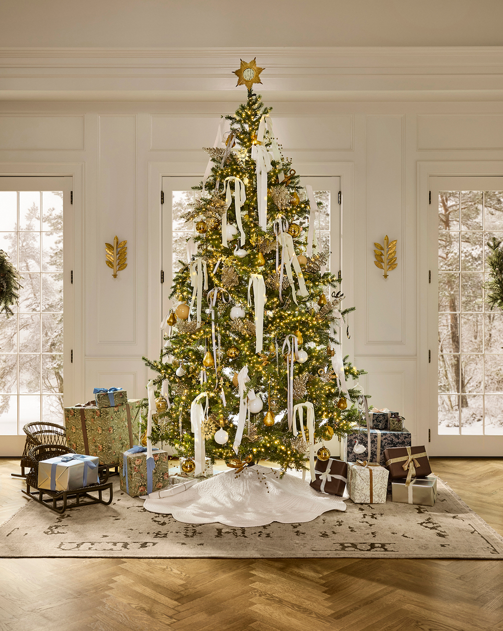 McGee & Co - 9' Grandis Fir Pre - Lit Faux Tree