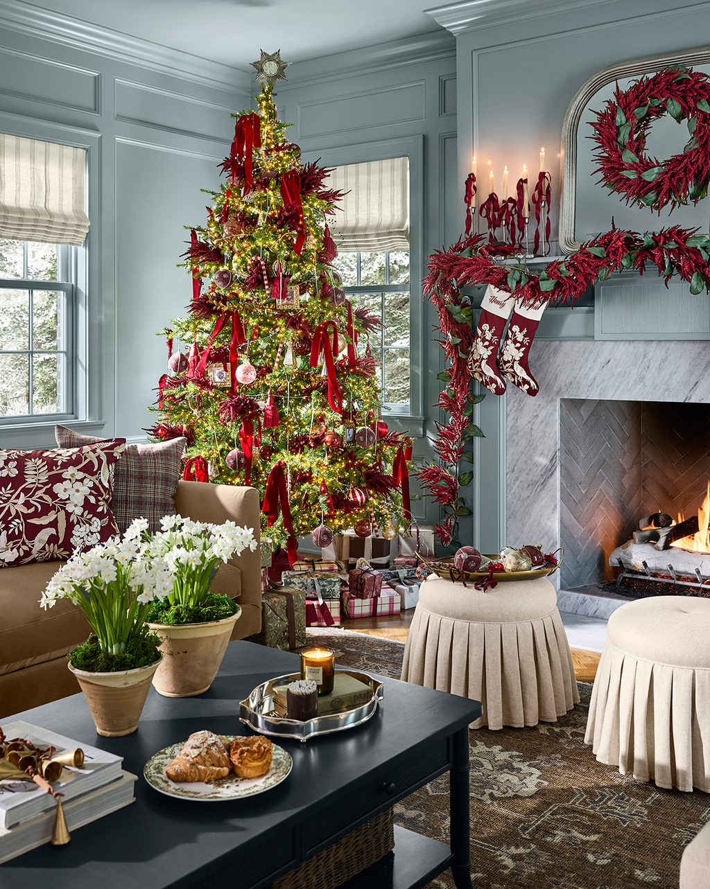 McGee & Co - 9' Norway Spruce Pre - Lit Faux Tree
