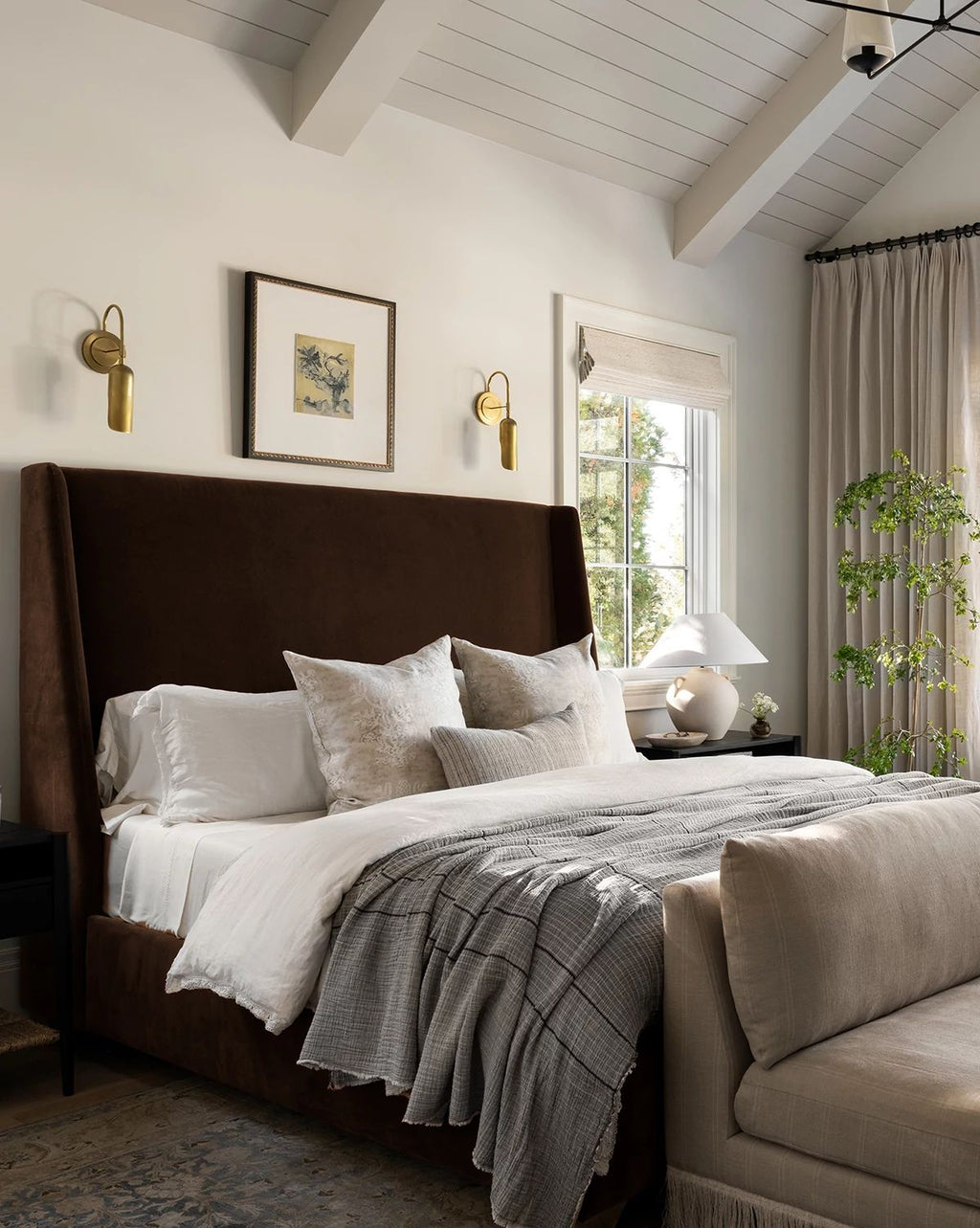 McGee & Co - Walt Bed Tall Headboard