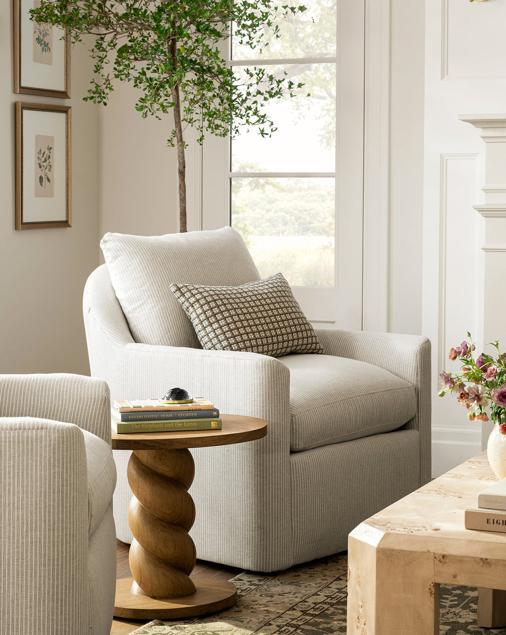 McGee & Co - Quinnton Swivel Chair
