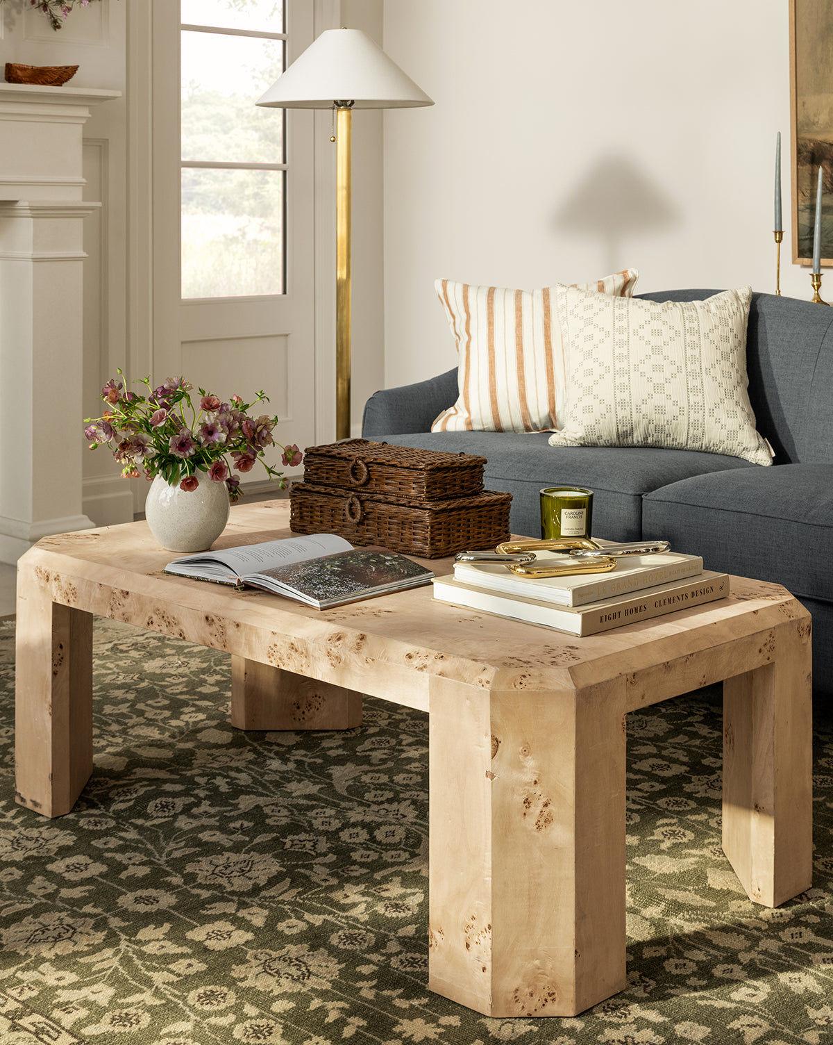 McGee & Co - Rocio Burl Coffee Table