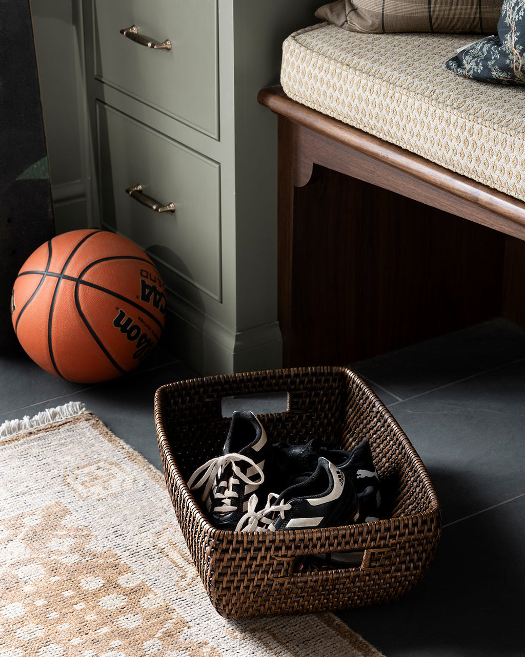McGee & Co - Tatum Woven Laundry Basket