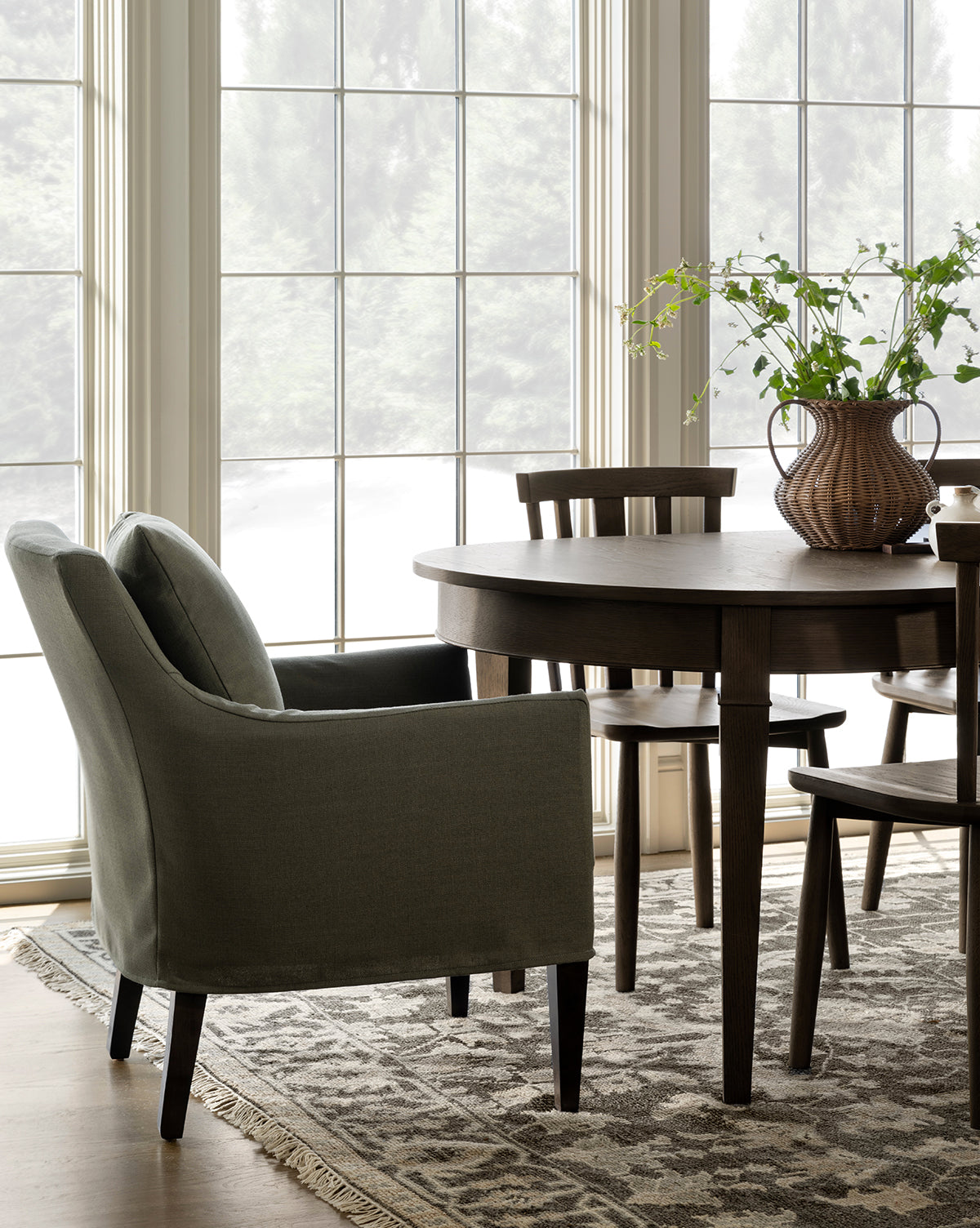 McGee & Co - Sascha Slipcover Dining Chair
