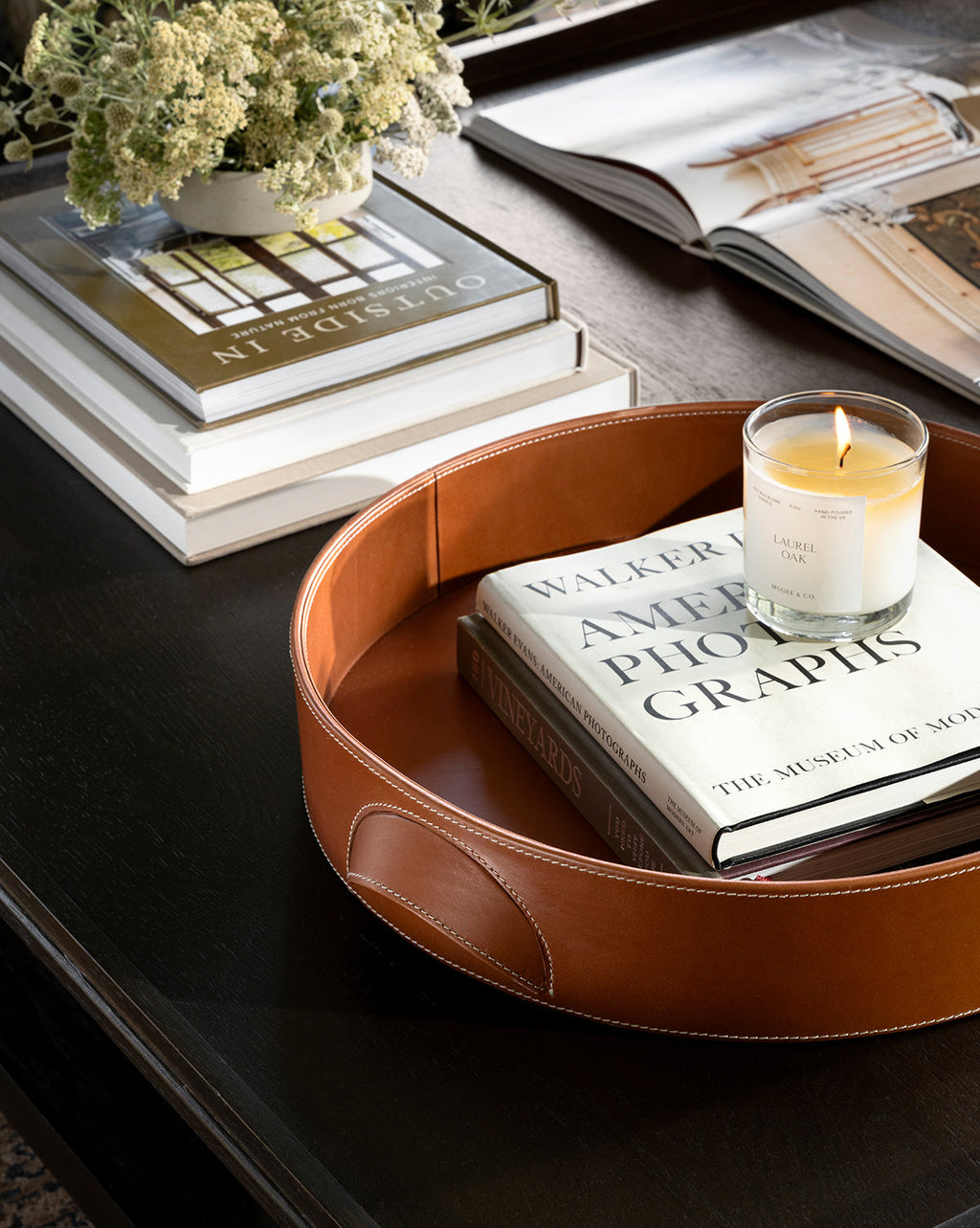 McGee & Co - Renault Leather Tray