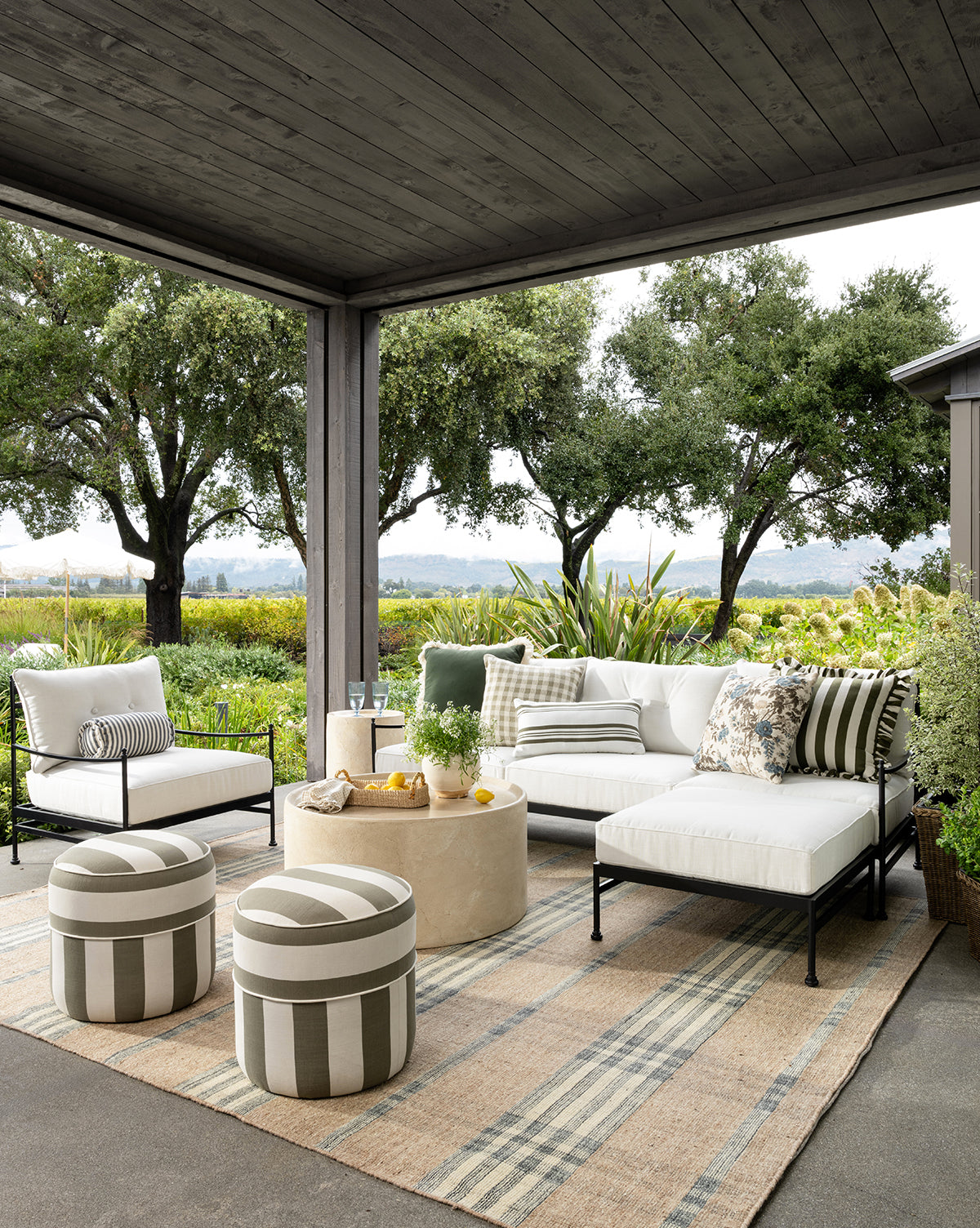 McGee & Co - Haviland Upholstered Ottoman