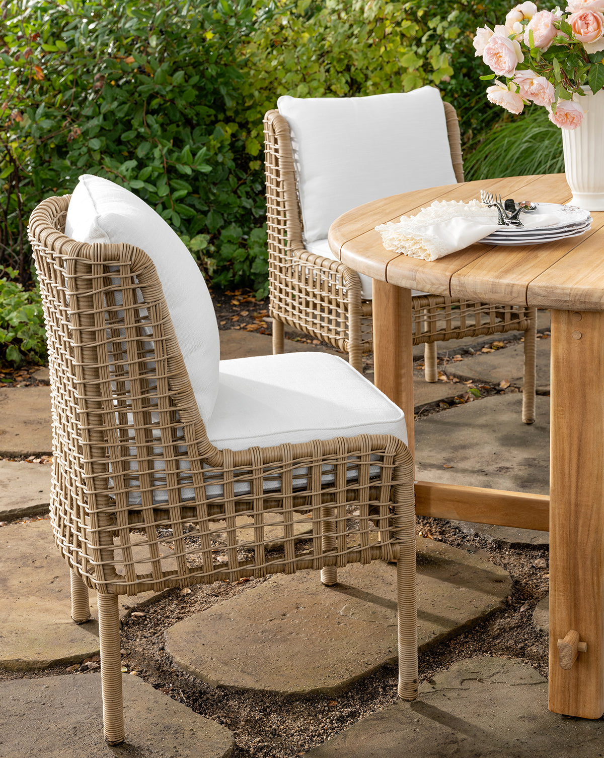 McGee & Co - Glenwood Outdoor Dining Side Chair (Ready to Ship)