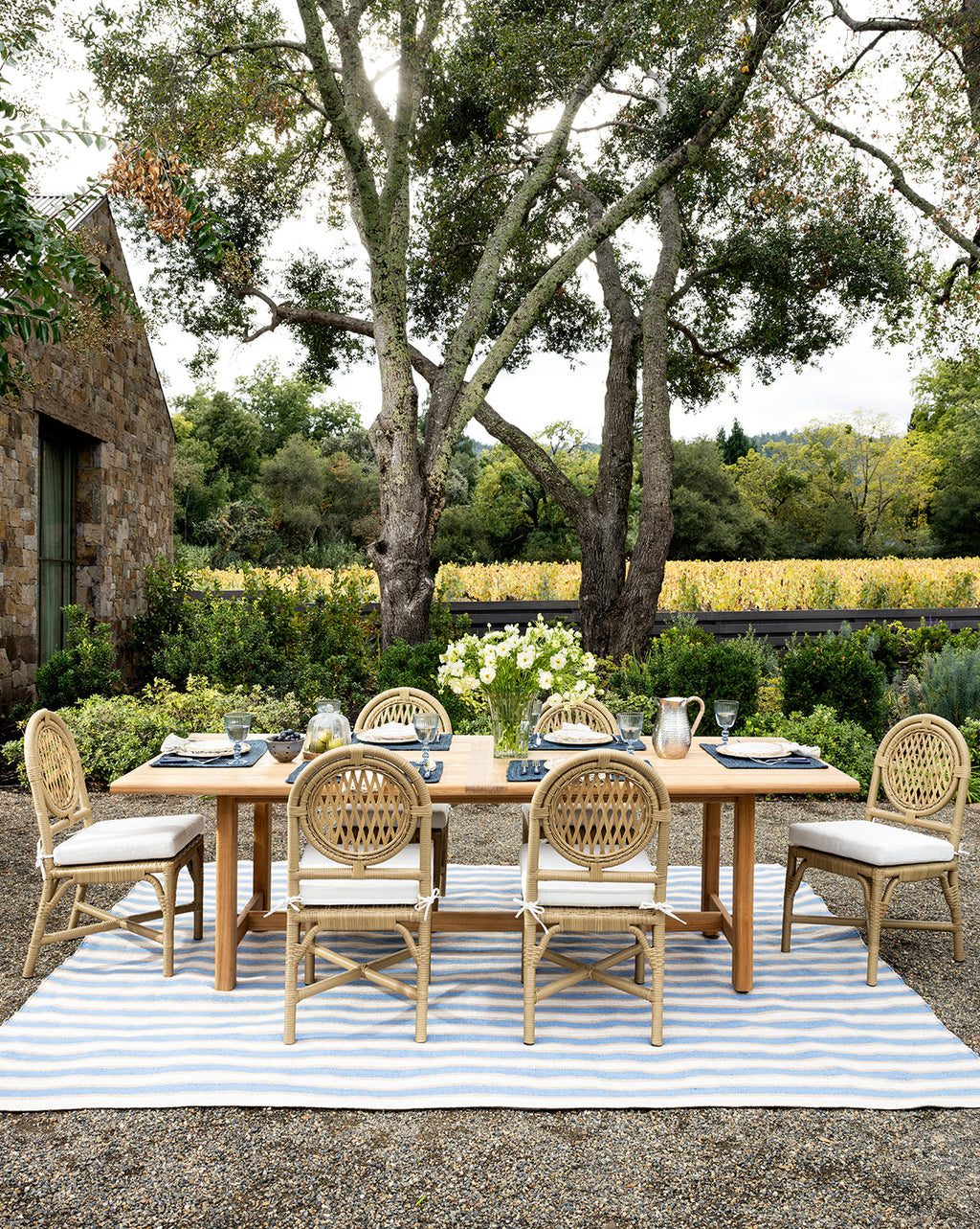 McGee & Co - McCarthy Teak Outdoor Dining Table