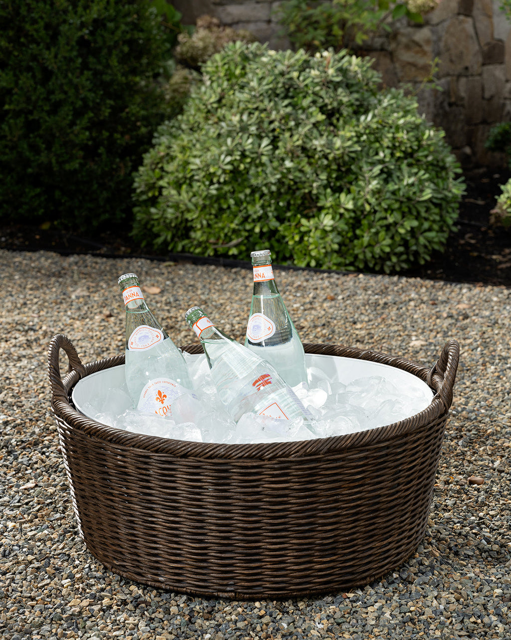 McGee & Co - Wicker Indoor/Outdoor Beverage Tub