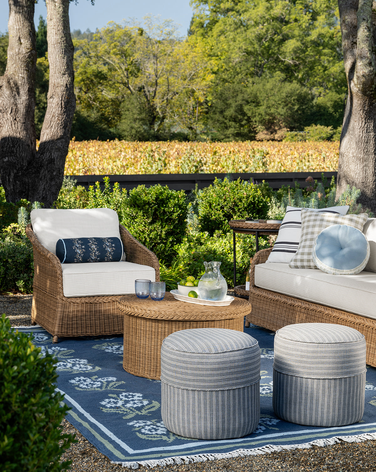 McGee & Co - Haviland Upholstered Ottoman