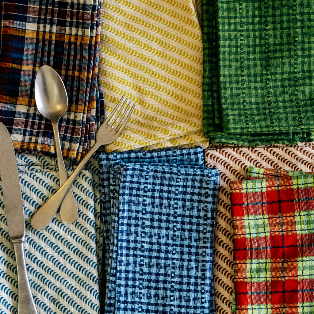 Nicky Kehoe - St. Nickey Plaid Tablecloth