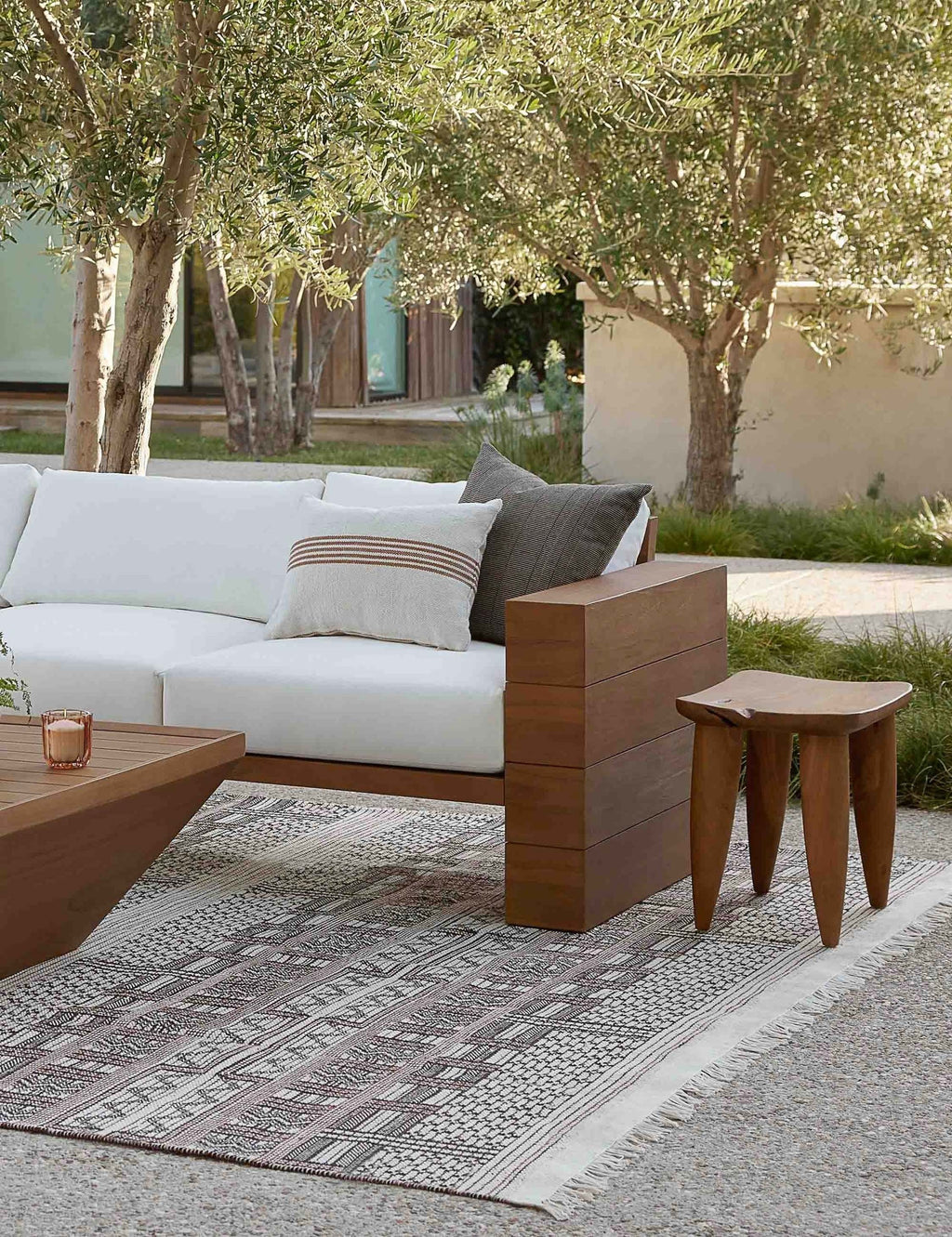 Lulu and Georgia - Clarabelle Indoor / Outdoor Stool