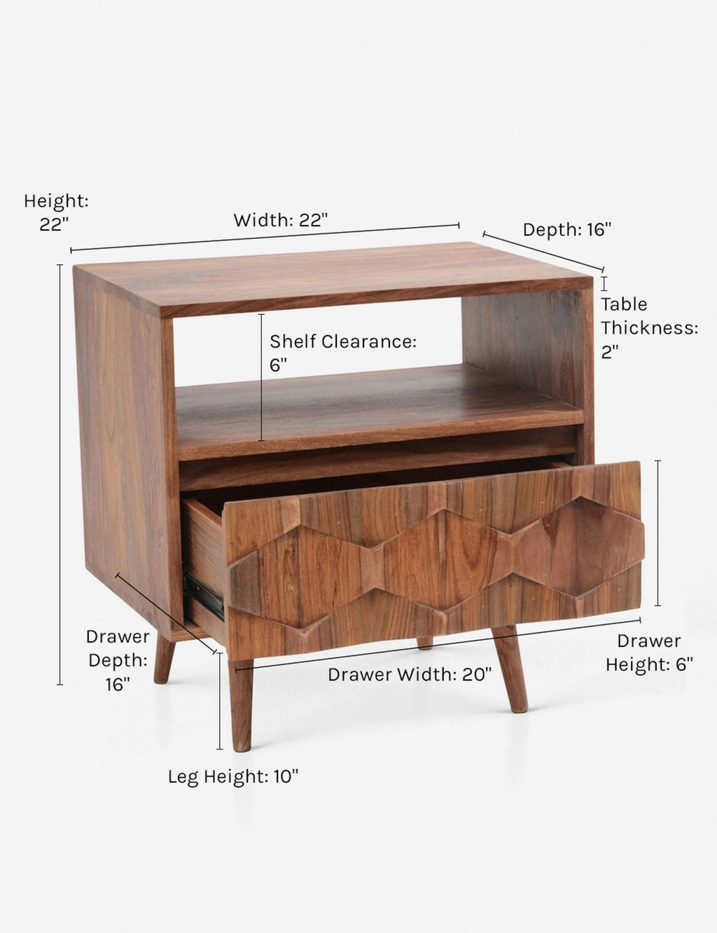 Lulu and Georgia - Tavia Nightstand