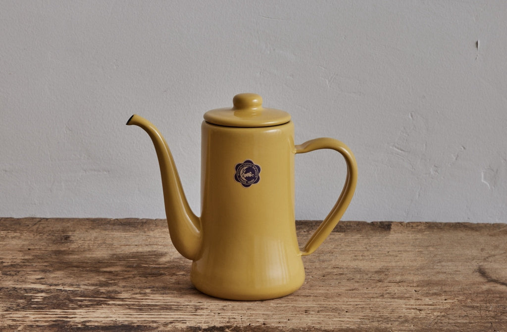 Nicky Kehoe - Enamel Slimpot Kettle, Yellow