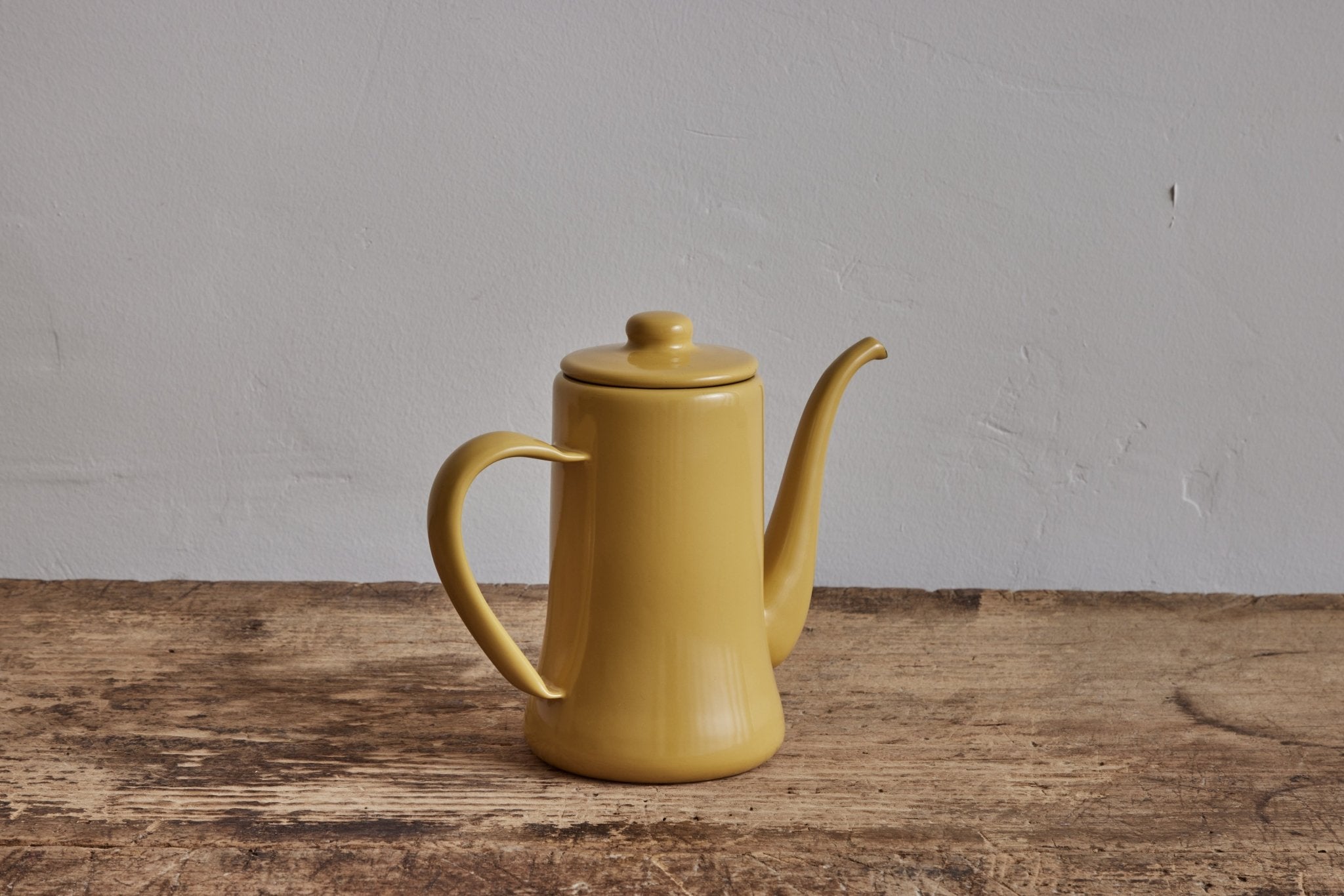 Nicky Kehoe - Enamel Slimpot Kettle, Yellow