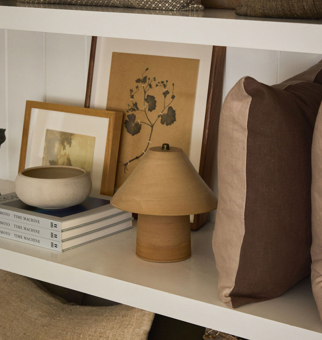 Amber Interiors - Yuma Stoneware Table Lamp