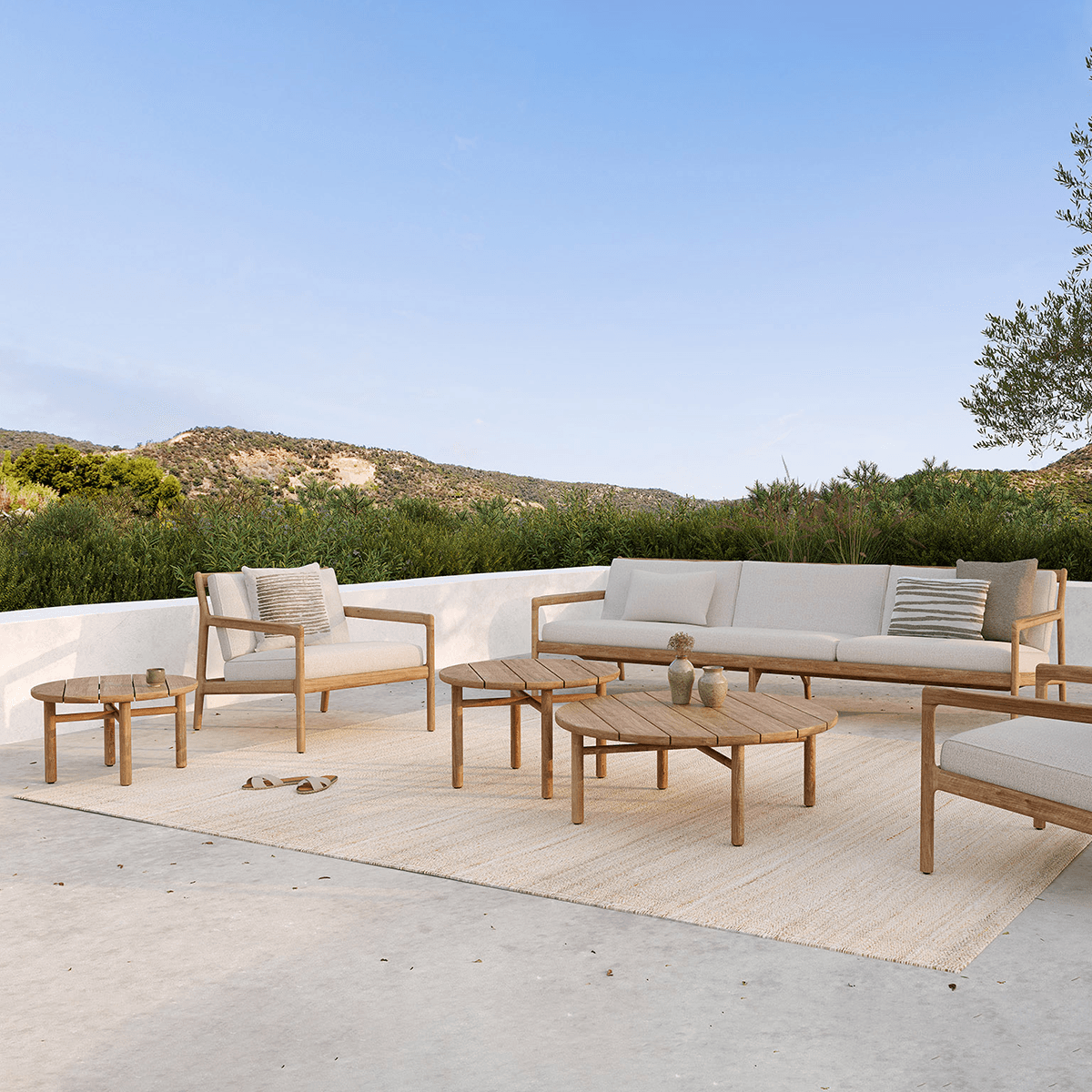 Urban Natural - Quatro Outdoor Coffee Table - Small