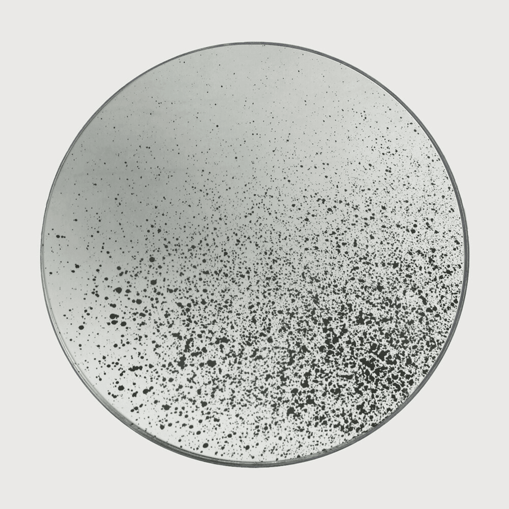 Urban Natural - Aged Round Wall Mirror - Clear