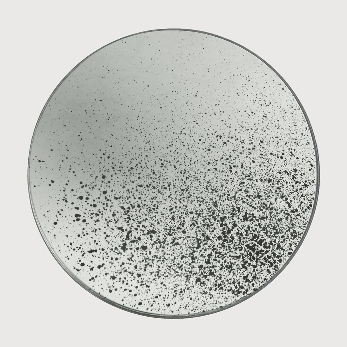Urban Natural - Aged Round Wall Mirror - Clear