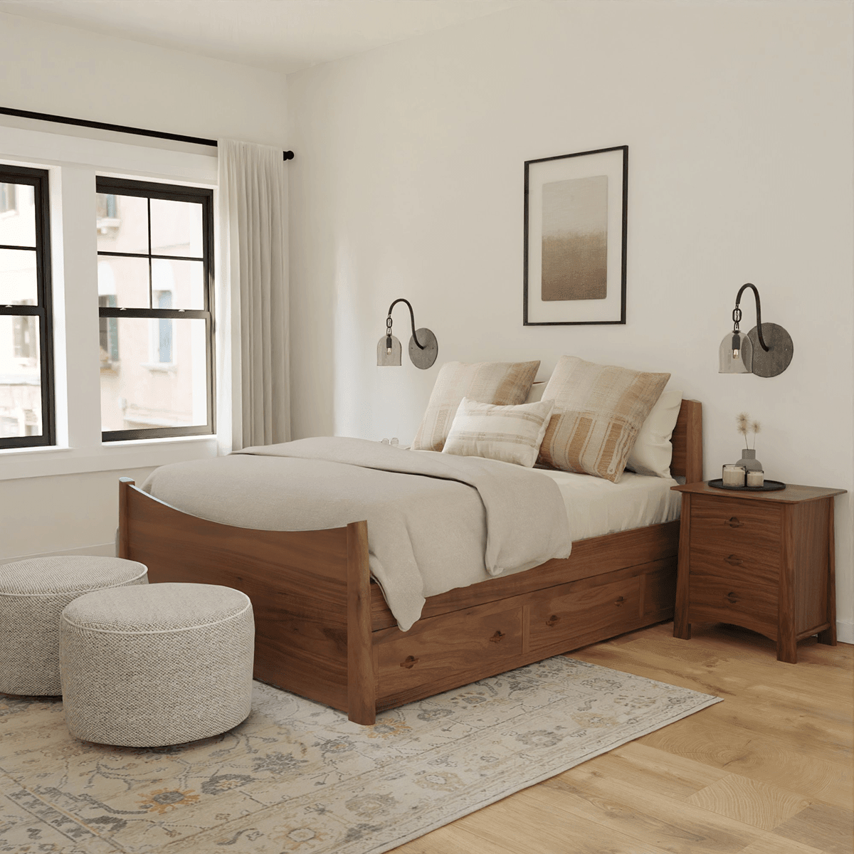Urban Natural - Harvestmoon Storage Bedroom Set