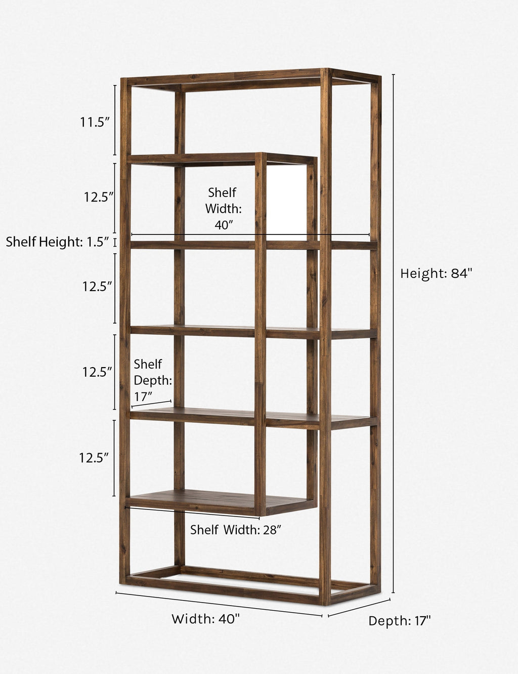 Lulu and Georgia - Valda Bookcase