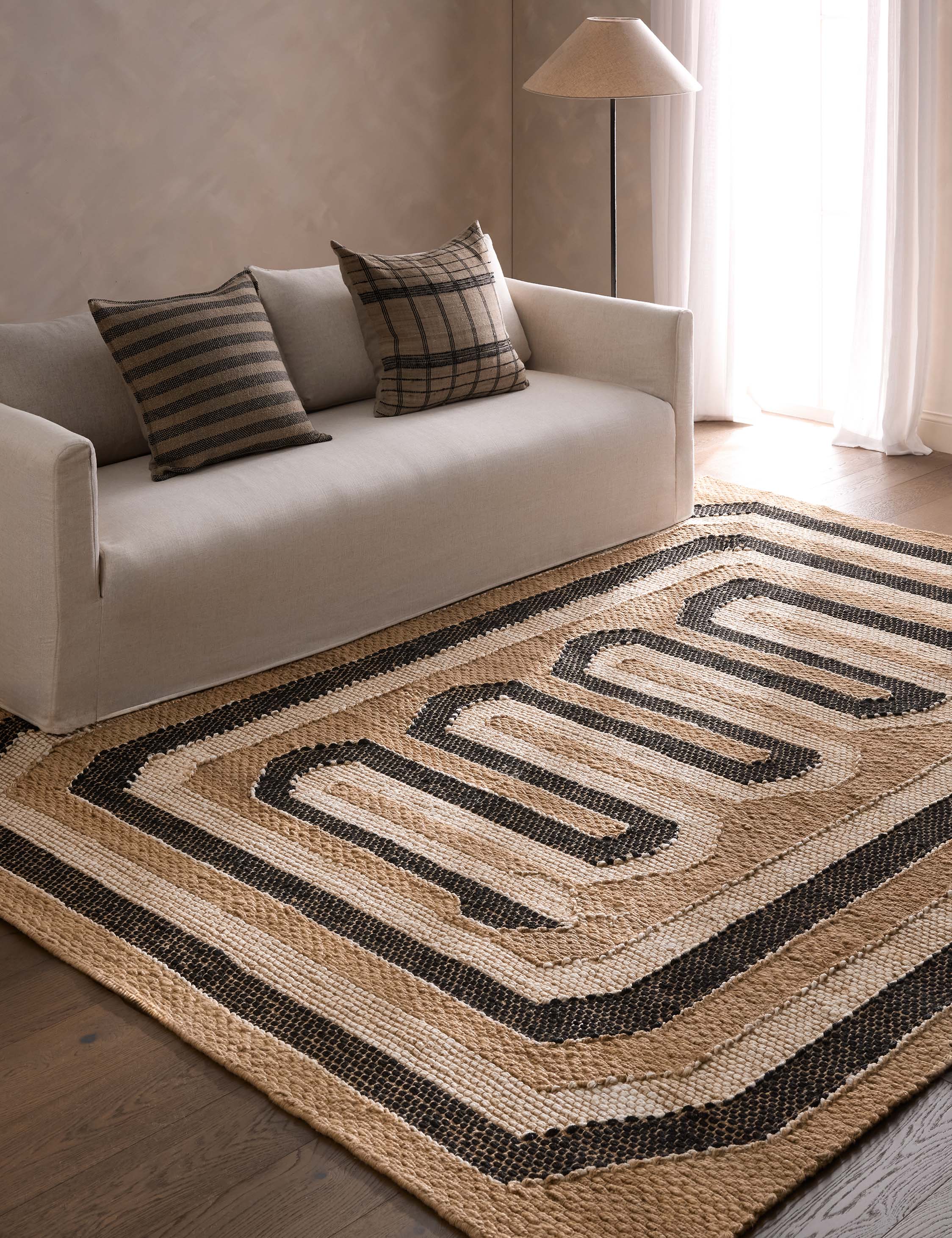 Lulu and Georgia - Bushra Handwoven Jute Rug
