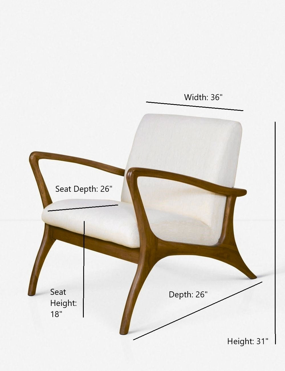 Lulu and Georgia - Venturi Indoor / Outdoor Accent Chair