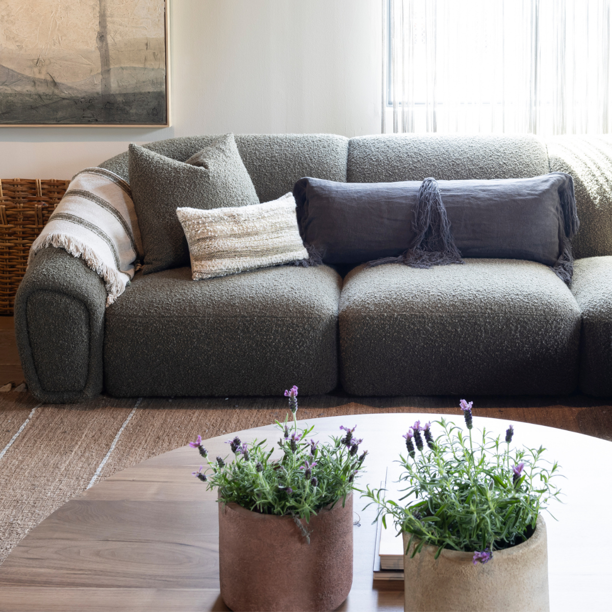 Urban Natural - Emmett Modular Sectional Sofa (122")