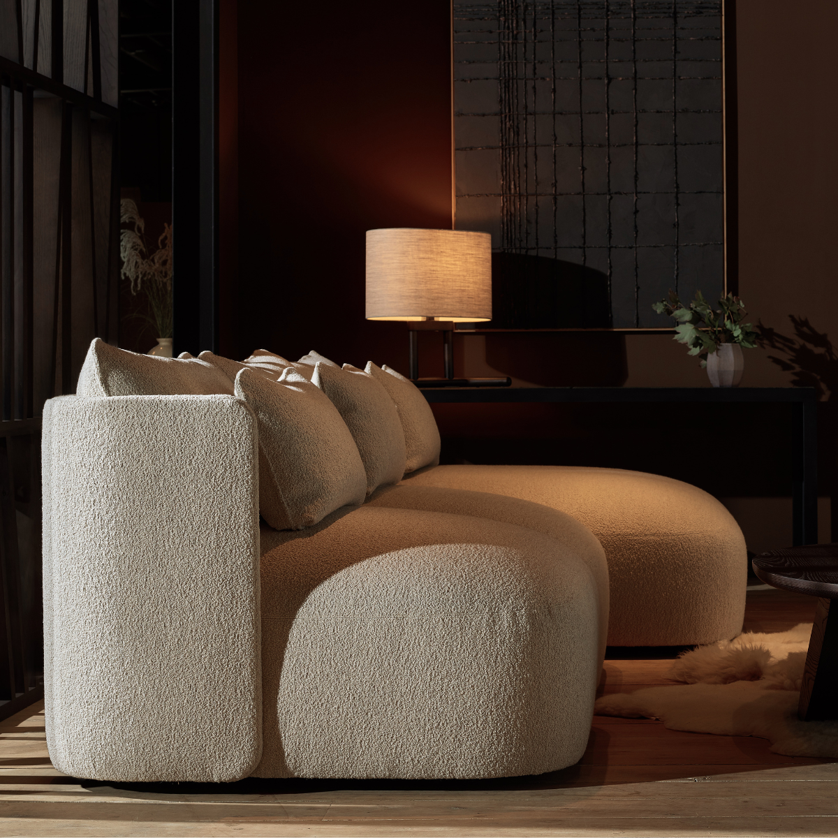 Urban Natural - Hudson Modular Sectional (136")