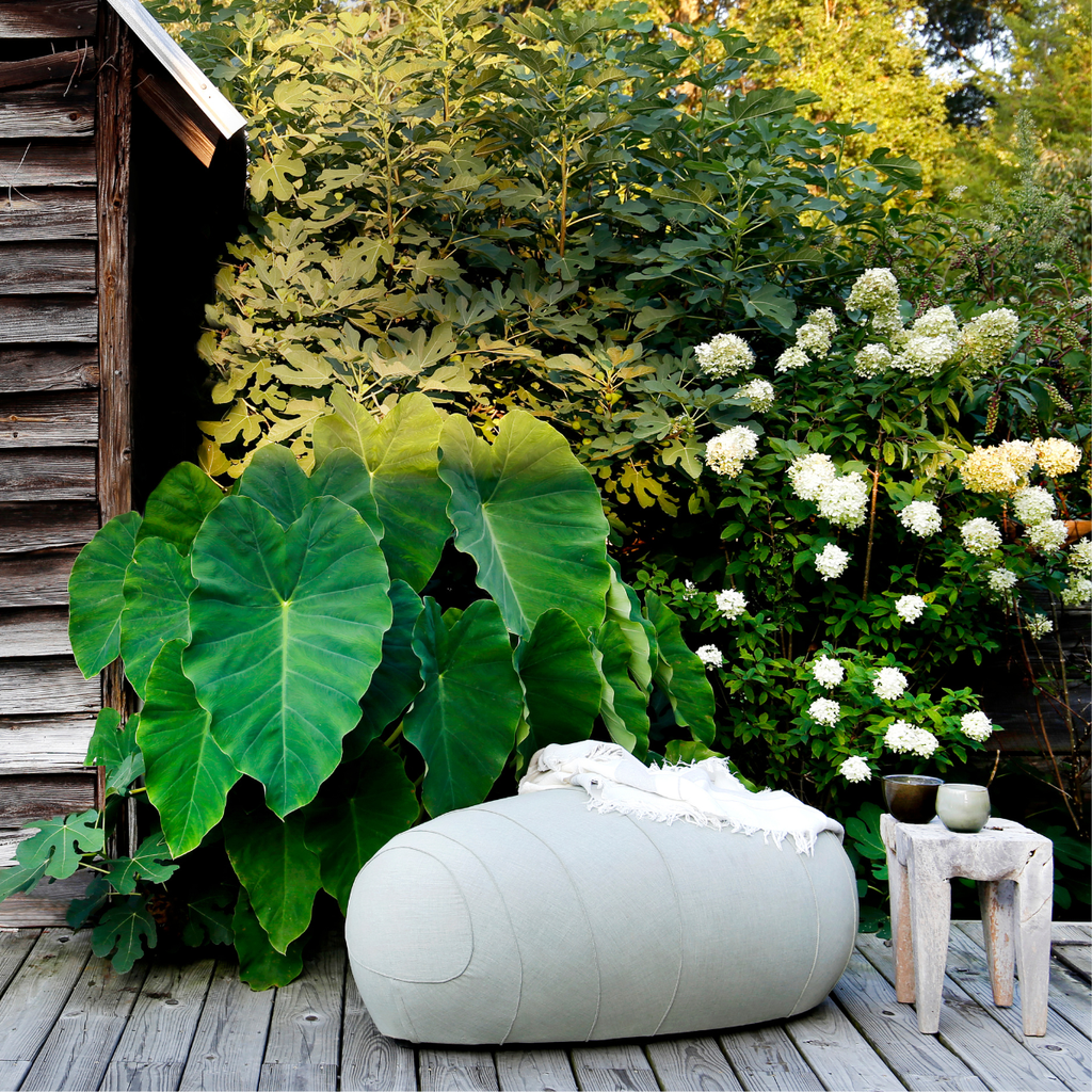 Urban Natural - Lola Outdoor Dining Pouf