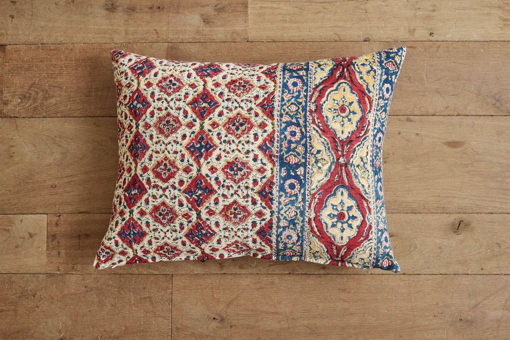 Nicky Kehoe - Vintage Handblocked Print Pillow