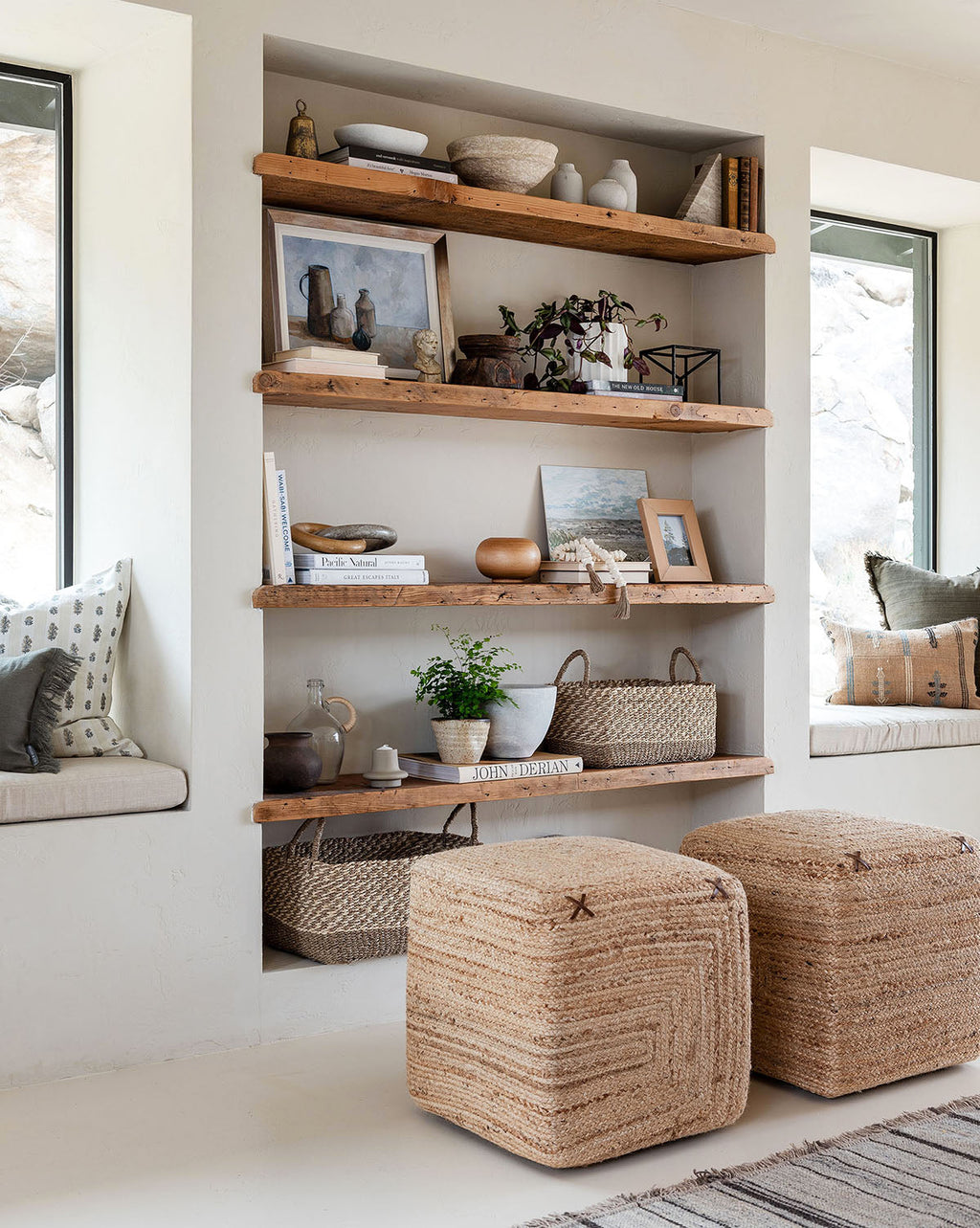 McGee & Co - Kelvin Woven Ottoman