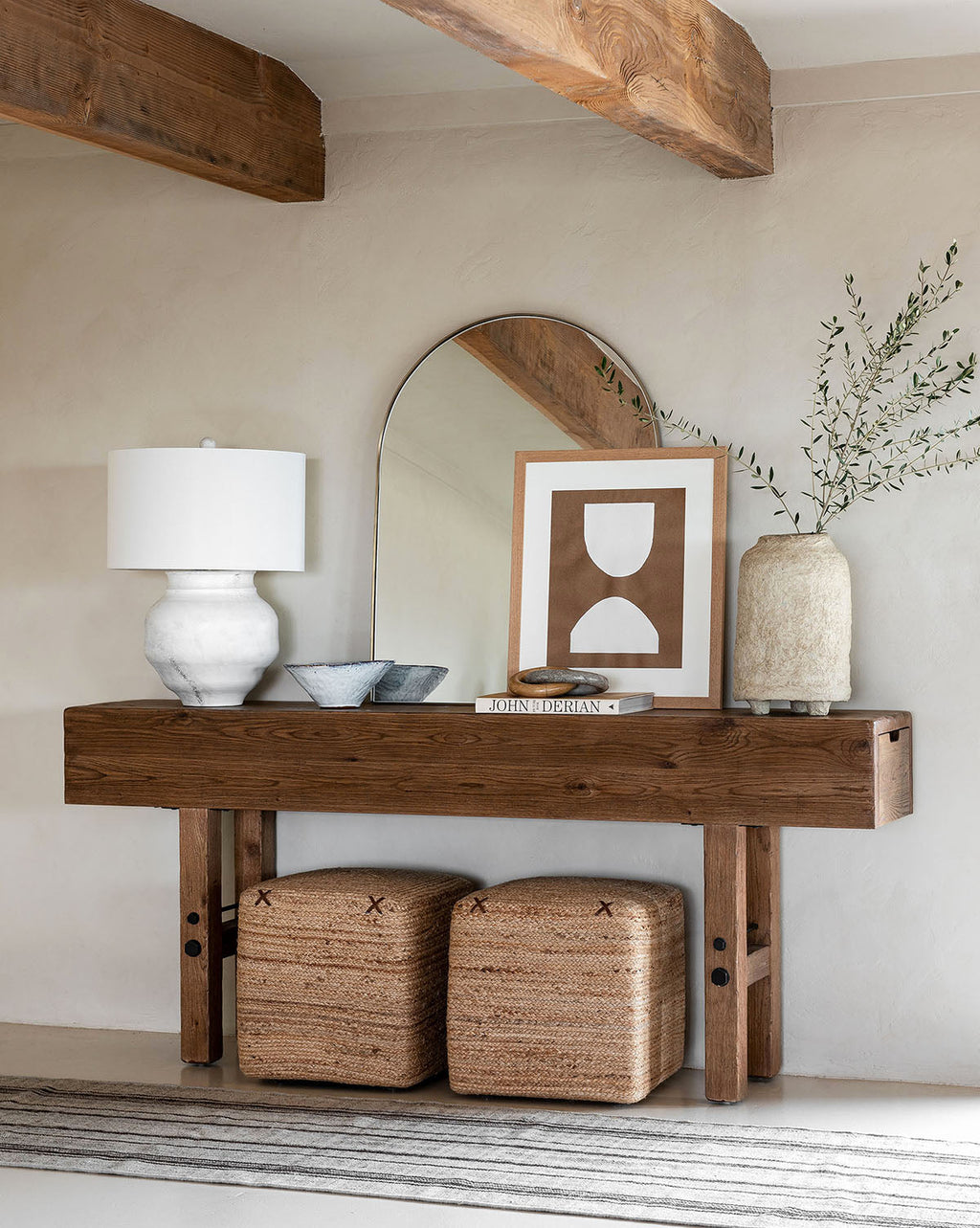 McGee & Co - Kelvin Woven Ottoman