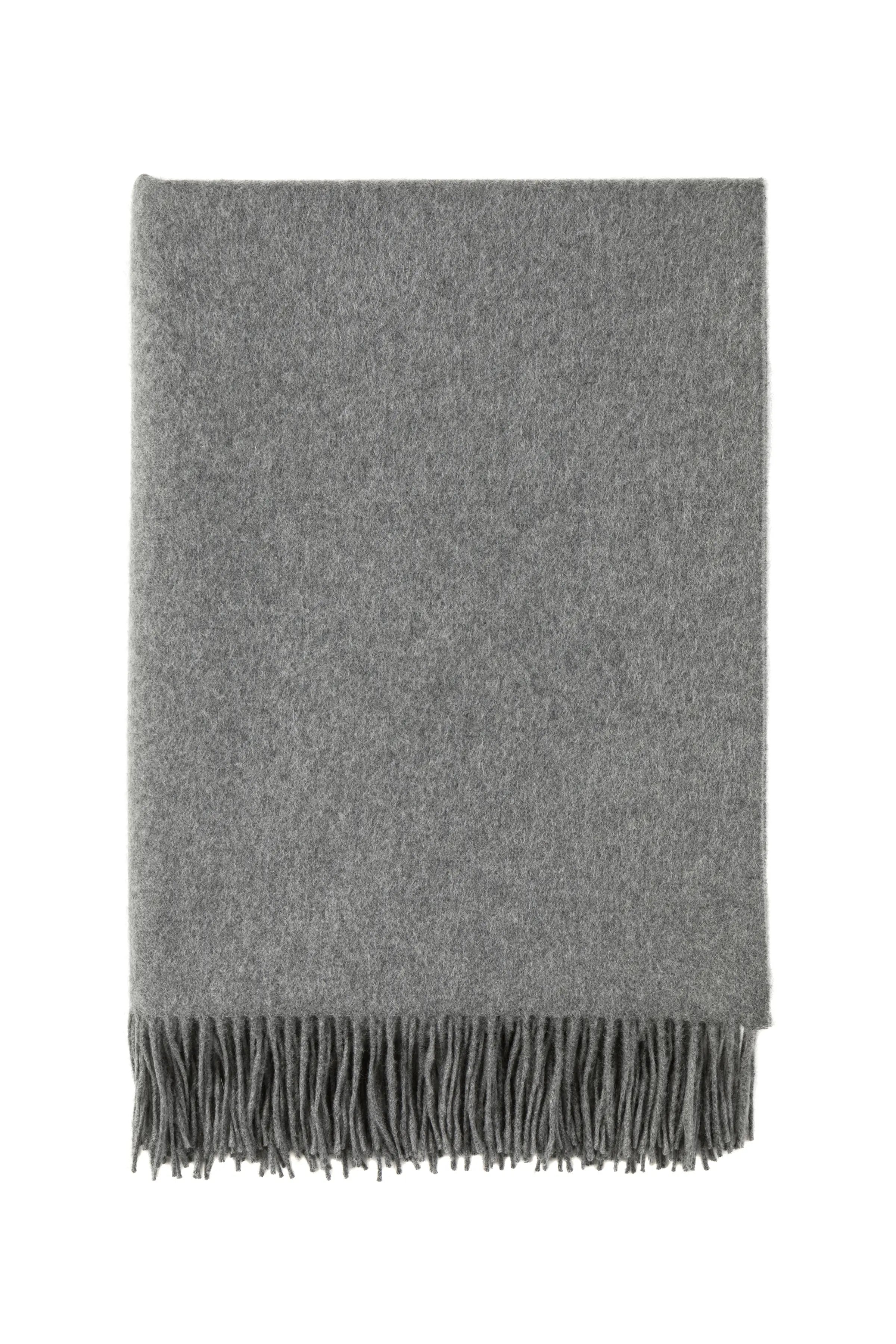 Johnstons of Elgin - Grey Cashmere Throw