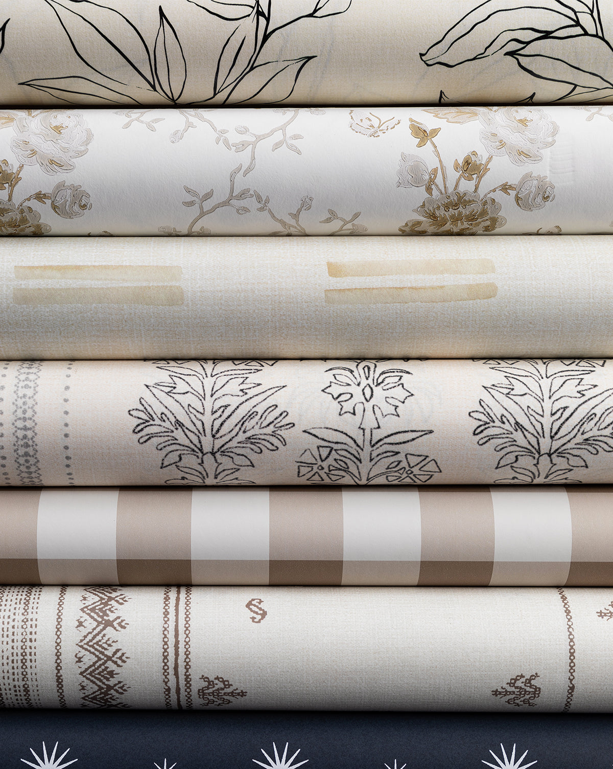 McGee & Co - Cecile Floral Print Wallpaper