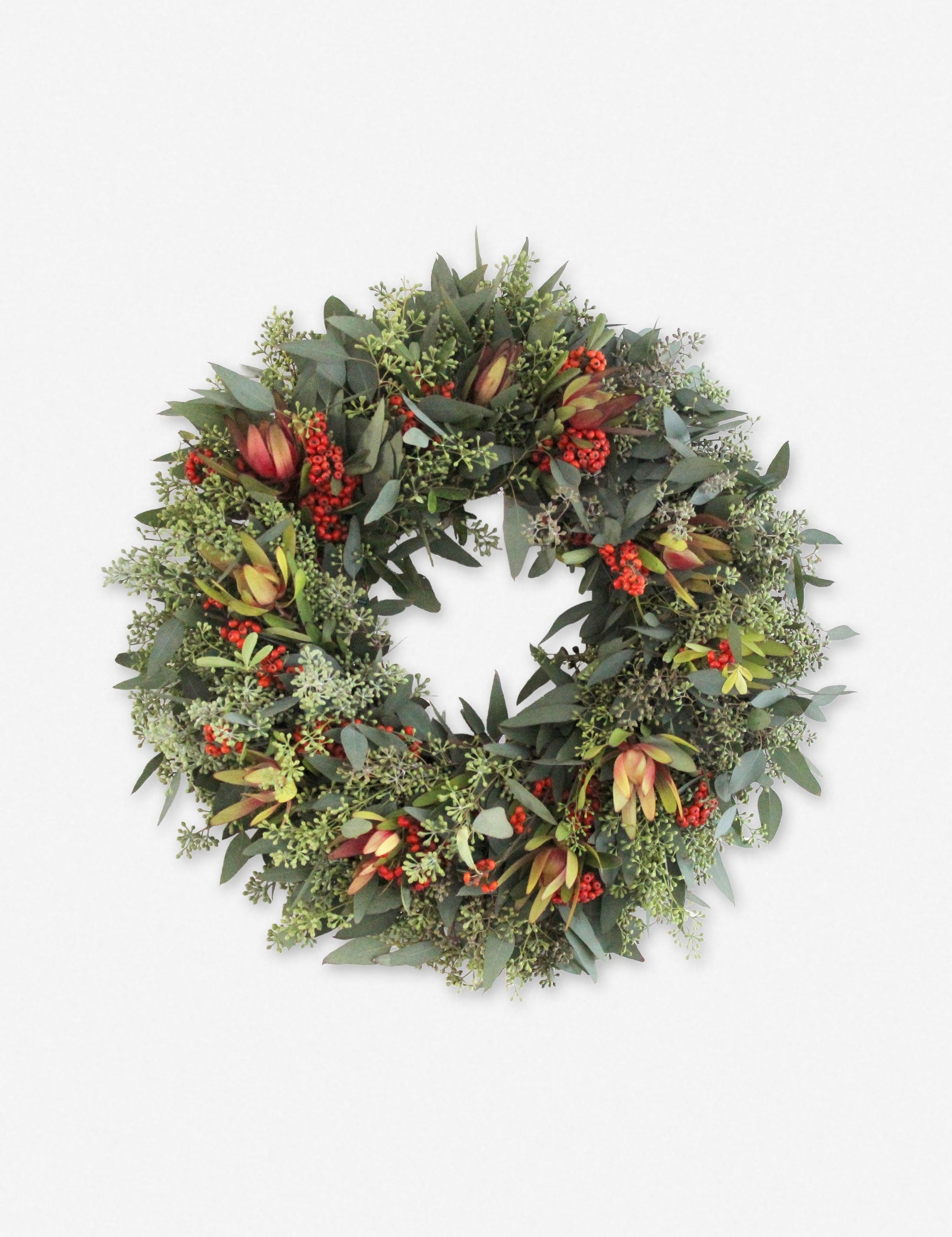 Lulu and Georgia - Fresh Handmade Premium Winter Wreath